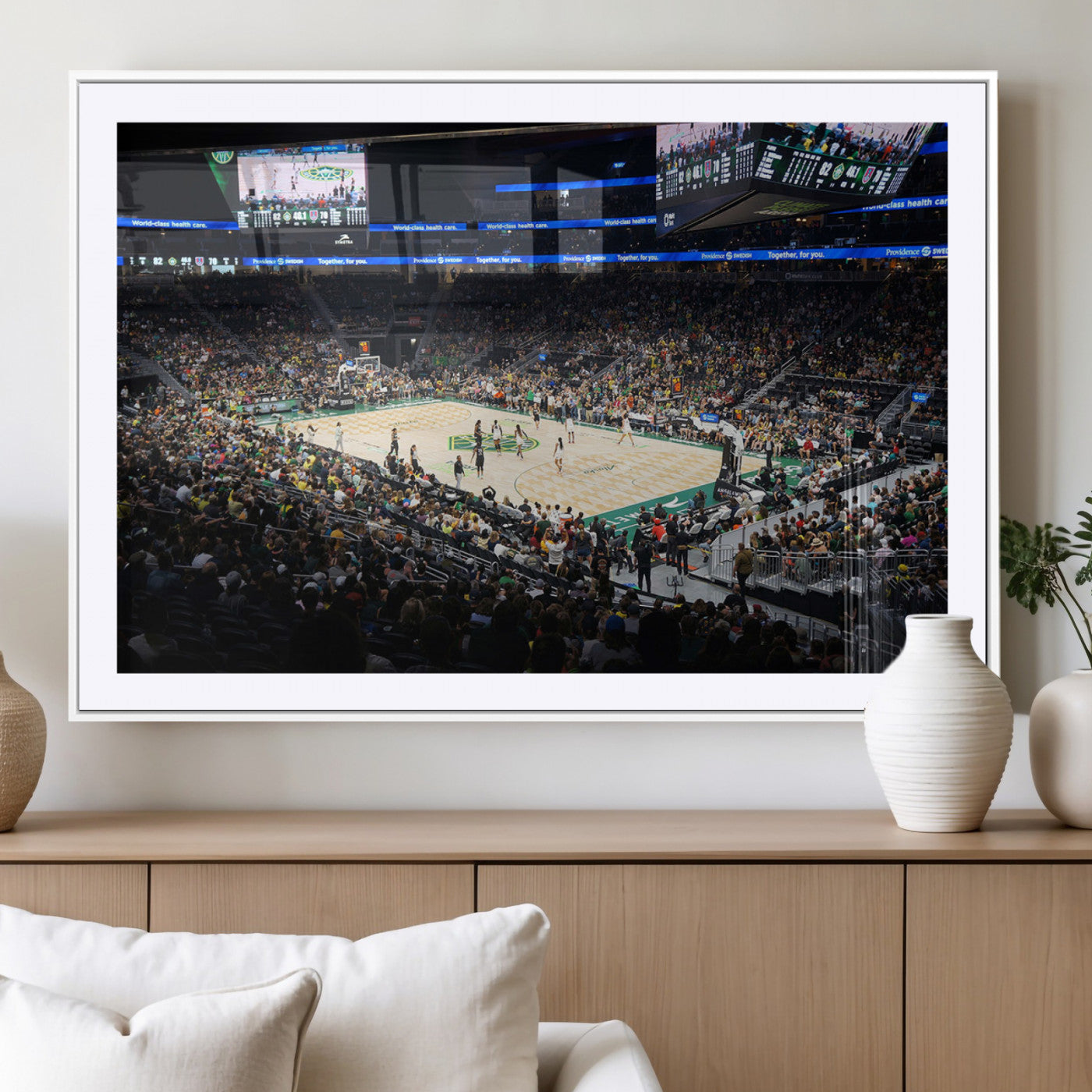 MGC-FP-36x24 - Climate Pledge Arena | Washington Seattle Kraken Hockey Stadium Wall Art | Canvas Print | Ready to