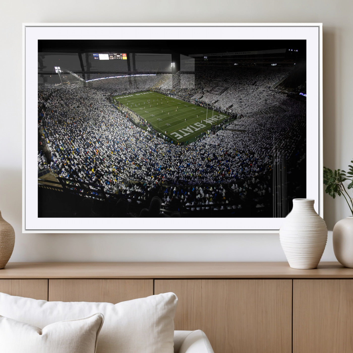 MGC-FP-36x24 - Penn State Football Stadium Wall Art - Beaver Stadium Canvas Print