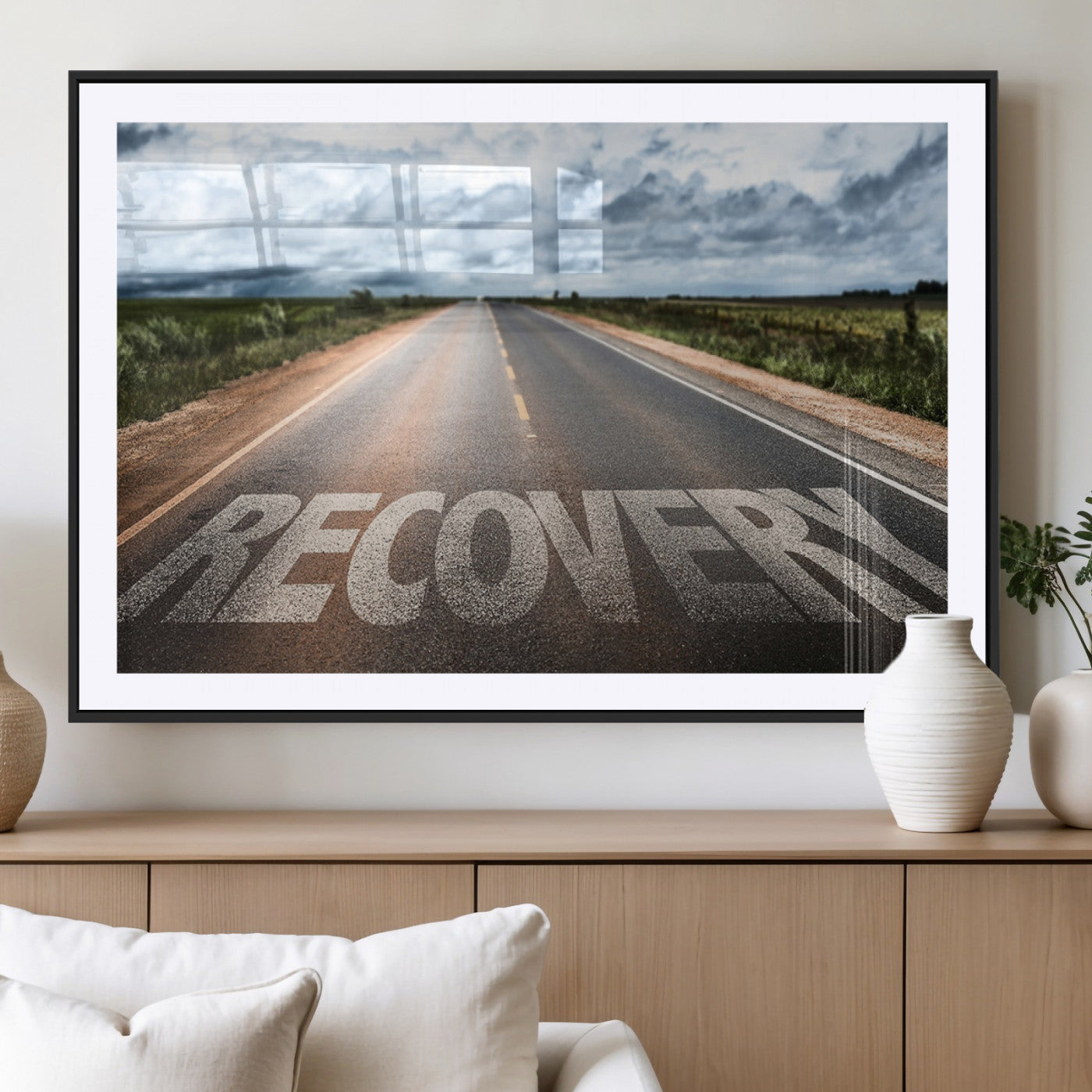 MGC-FP-36x24 - Recovery Road Wall Art Canvas Print