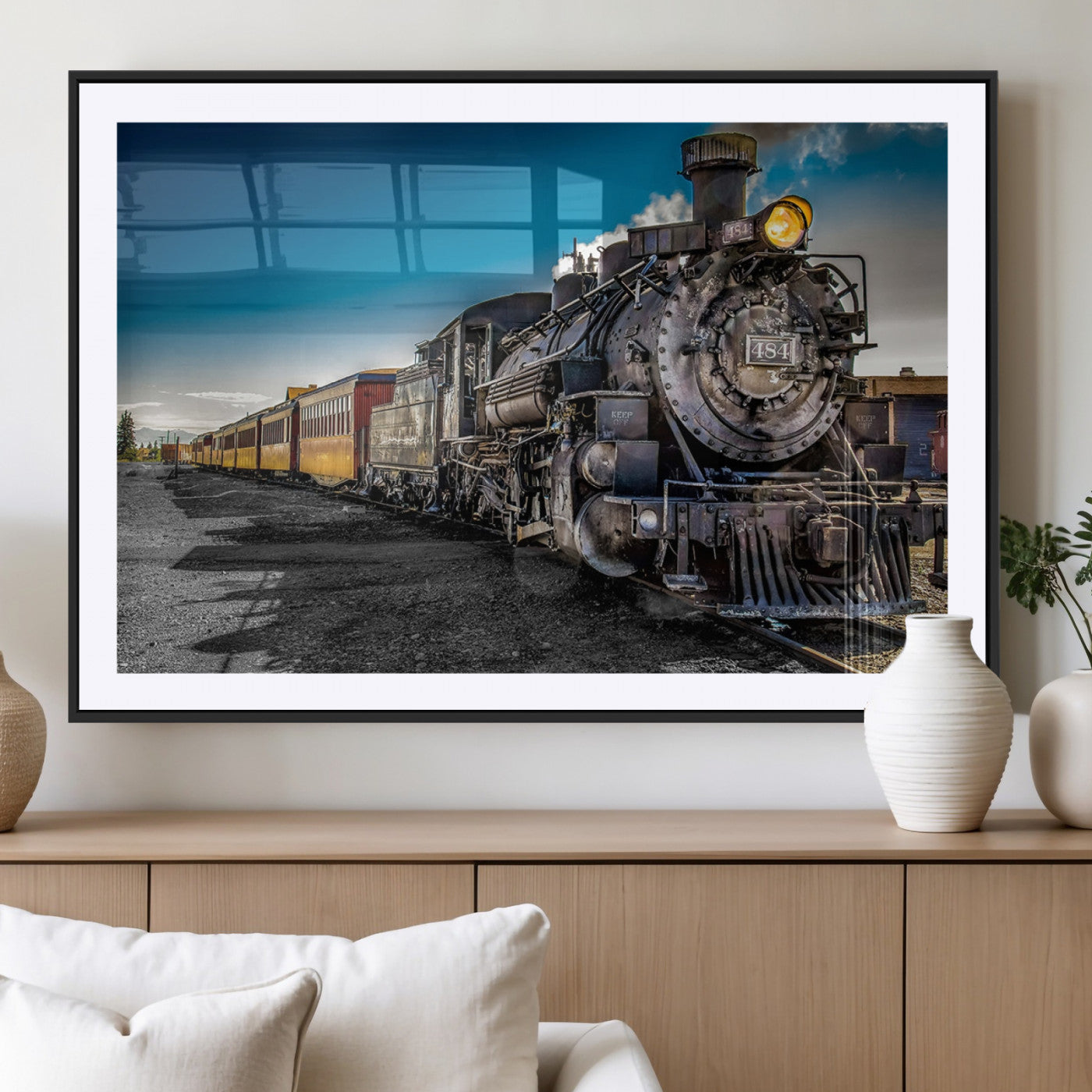 MGC-FP-36x24 - Train Wall Art Canvas Print