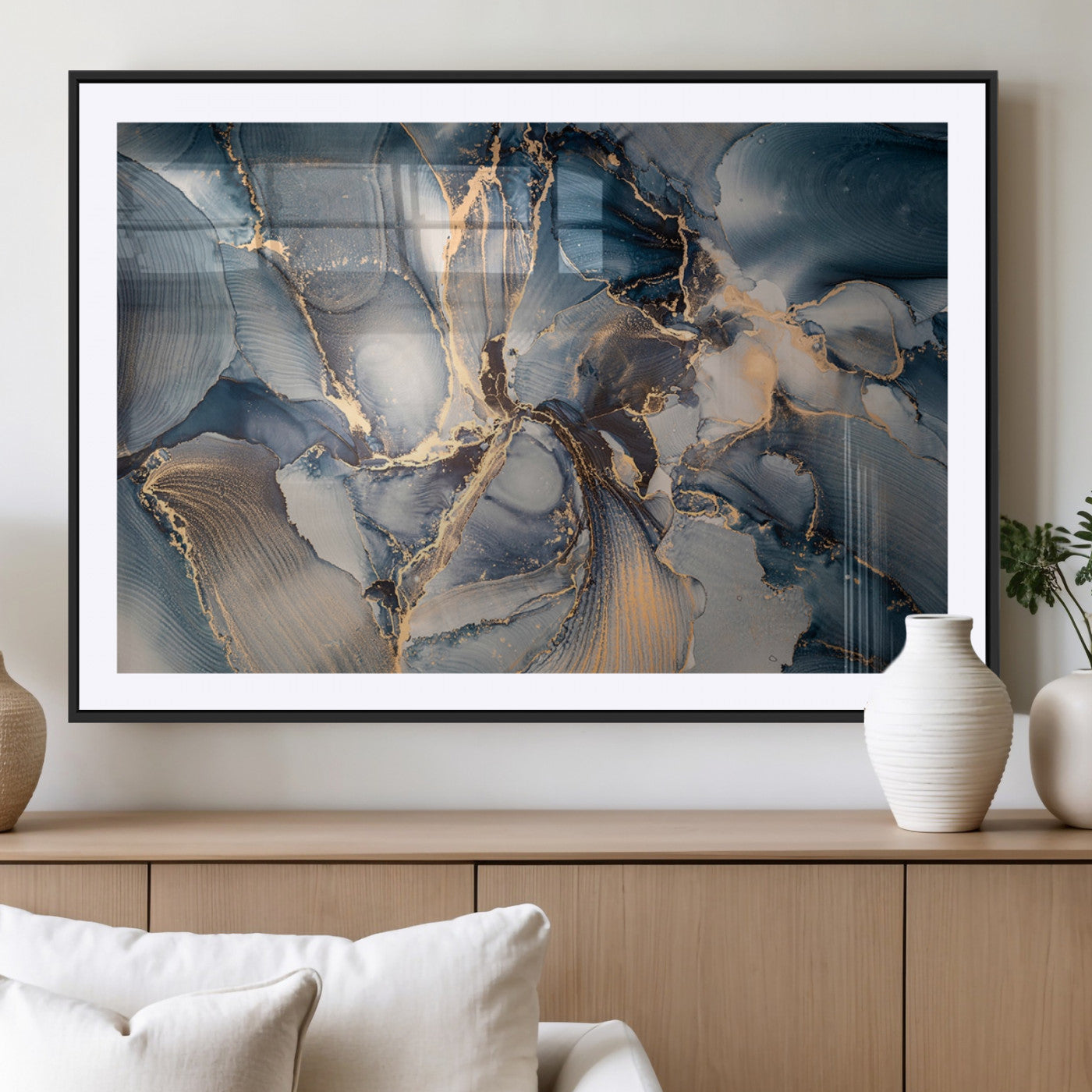 MGC-FP-36x24 - Abstract Wall Art Canvas Print for Modern Home Decor