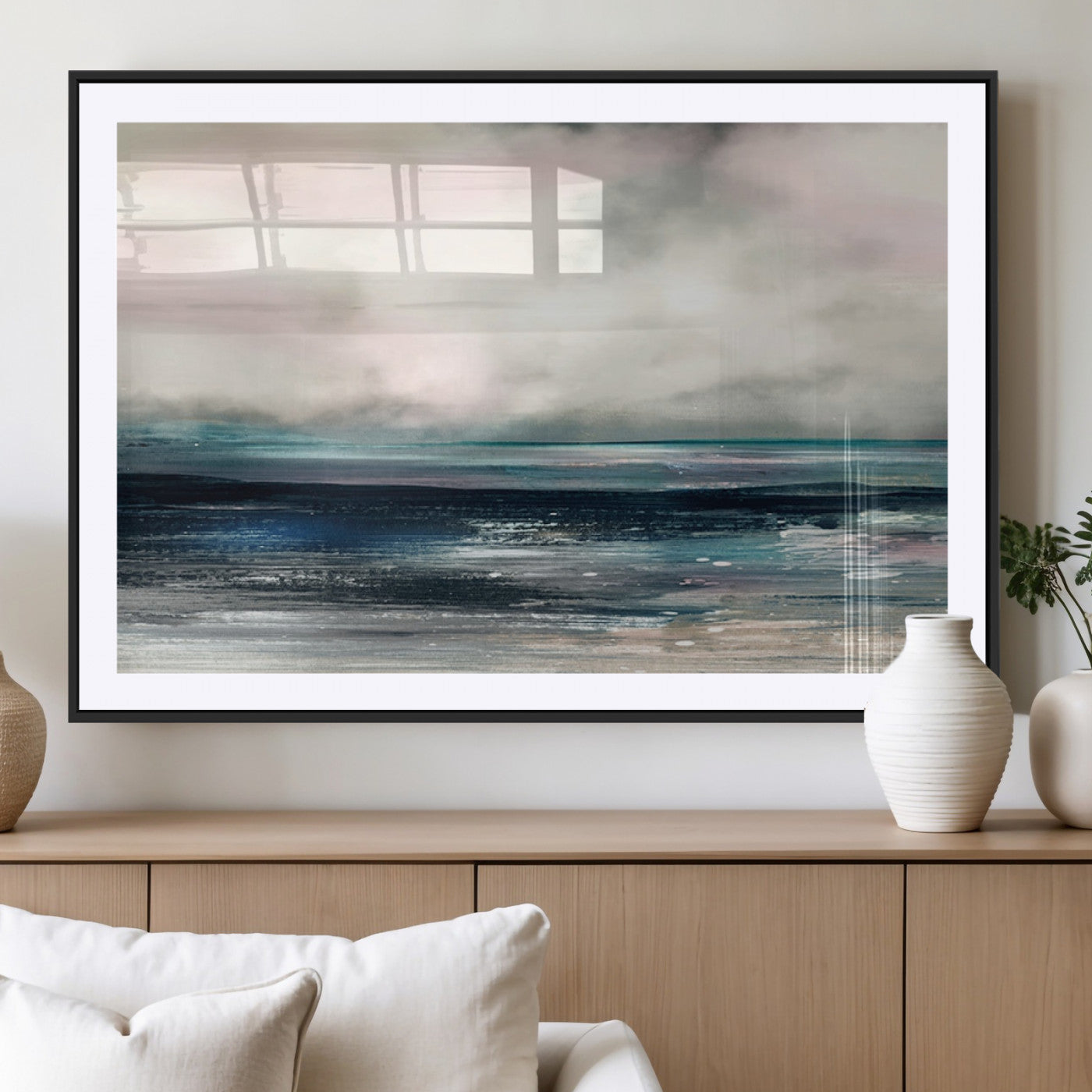MGC-FP-36x24 - Contemporary Abstract Wall Art Canvas Print