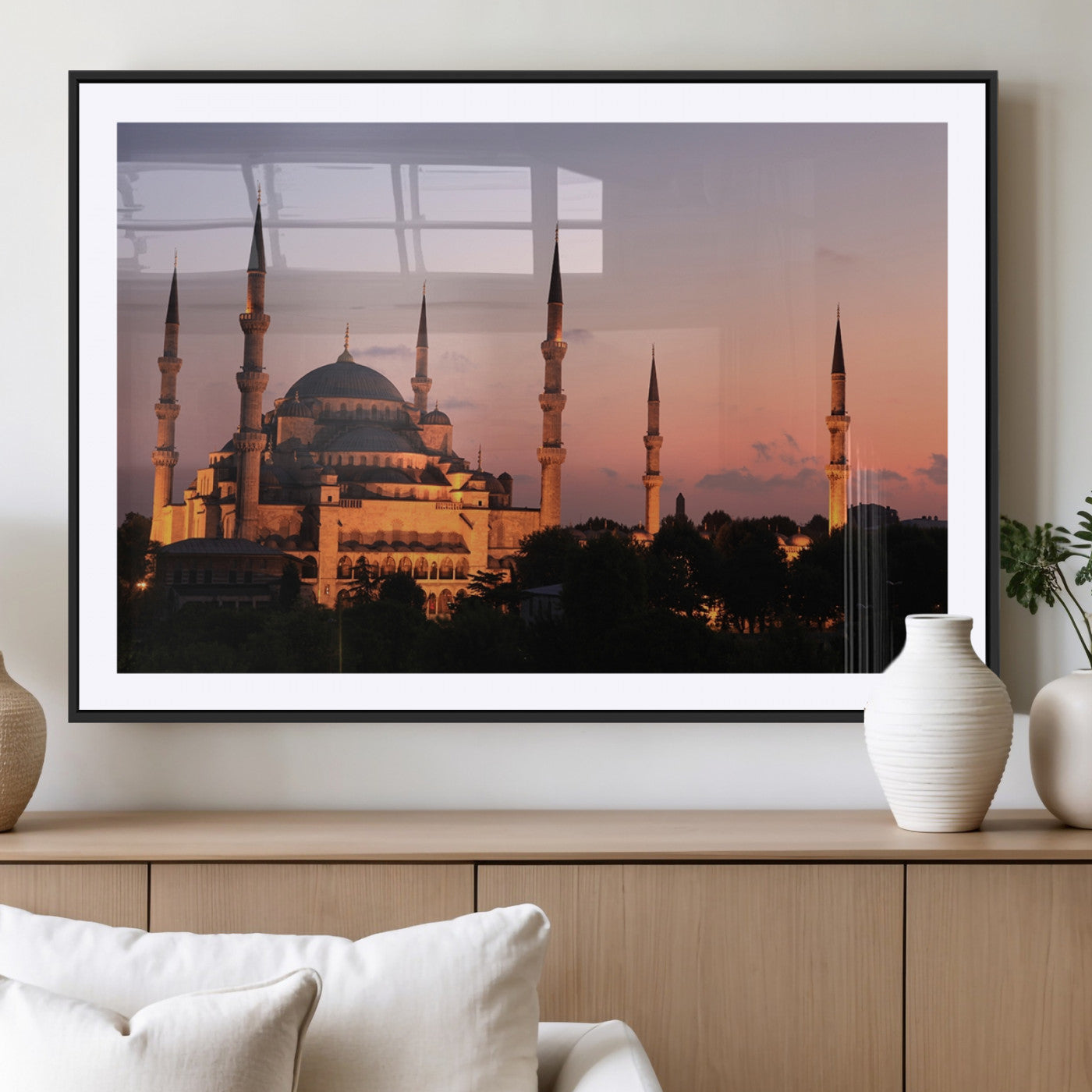 MGC-FP-36x24 - Wall Art Turkey Istanbul Skyline Canvas Print