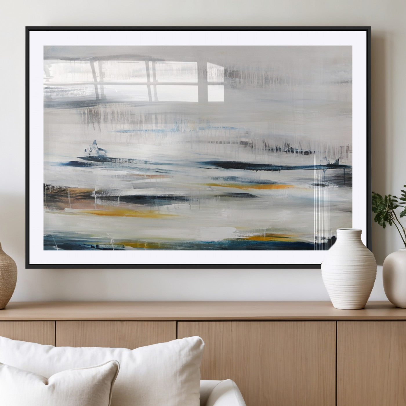 74932-MGV-CV-36X24-Soft Color Abstract Canvas Print