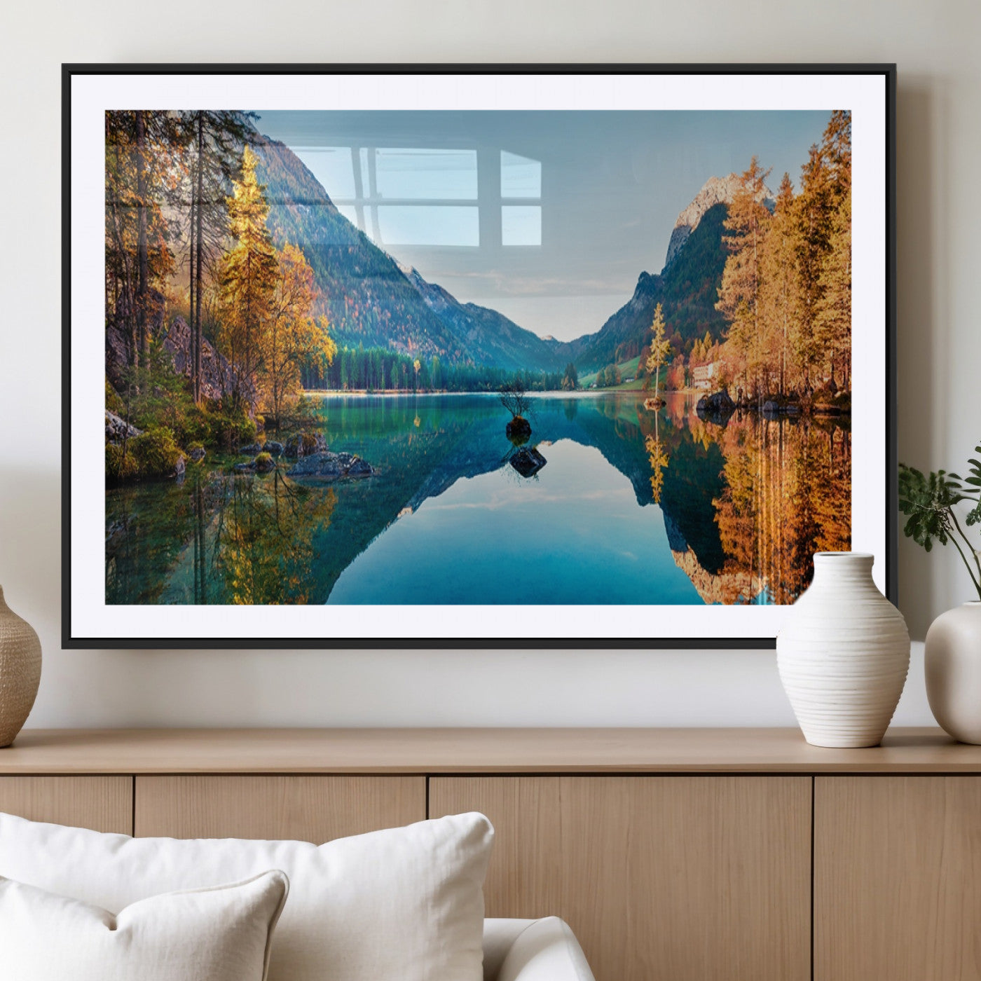 MGC-FP-36x24 - Fantastic Autumn Panorama Wall Art Canvas Print