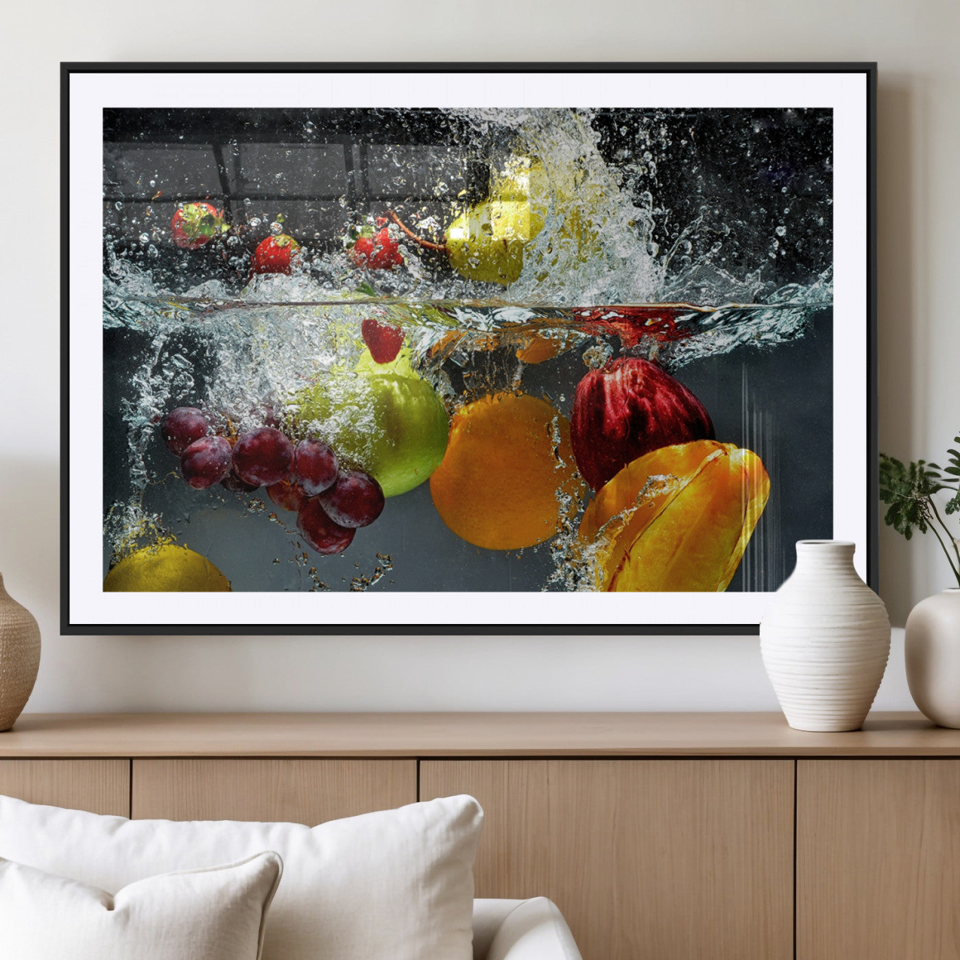 MGC-FP-36x24 - Kithen Vegetables World Wall Art Canvas Print