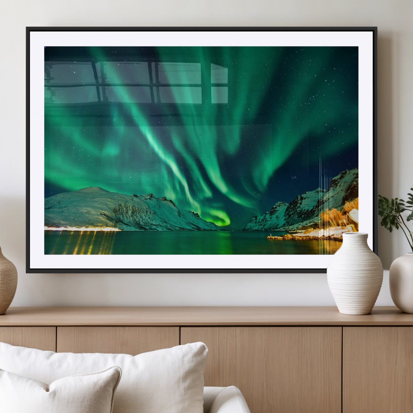 MGC-FP-36x24 - Northern Lights Wall Art Canvas Print
