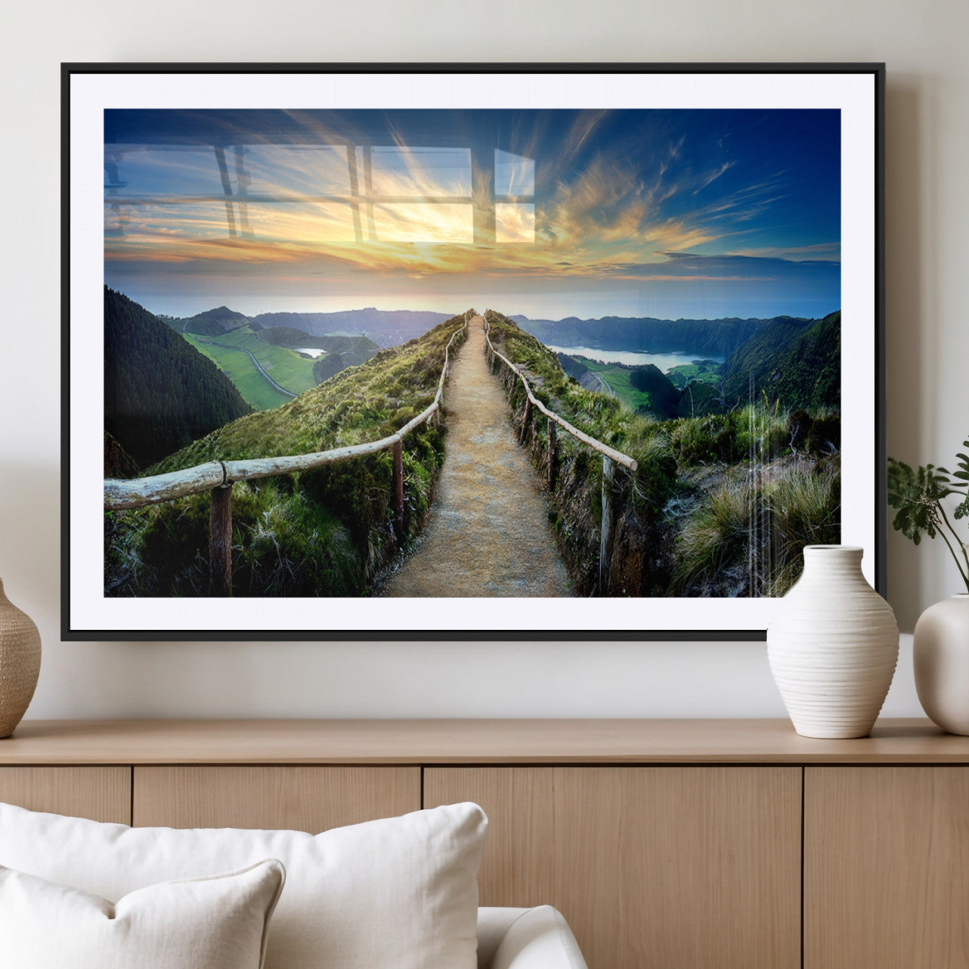 MGC-FP-36x24 - Mountain Landscape Wall Art Canvas Print