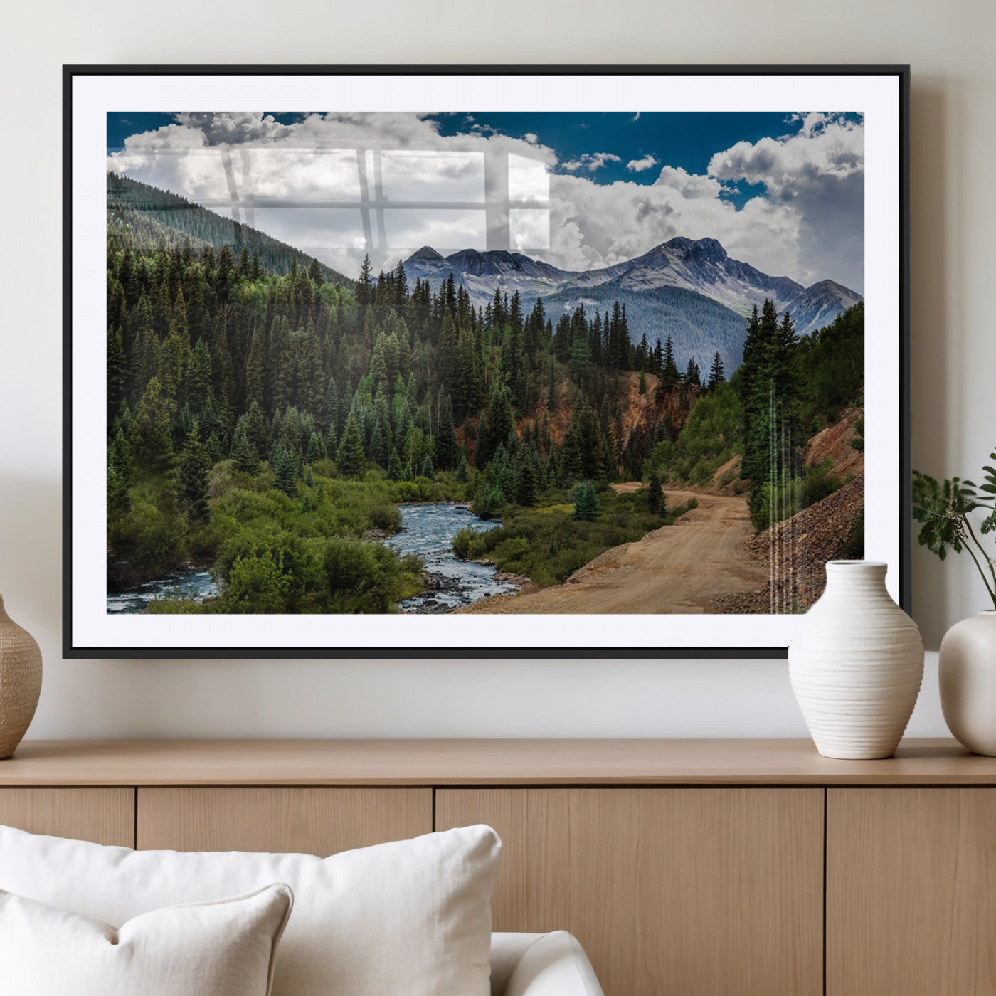 MGC-FP-36x24 - San Juan Nal Forest Wall Art Landscape Canvas Print