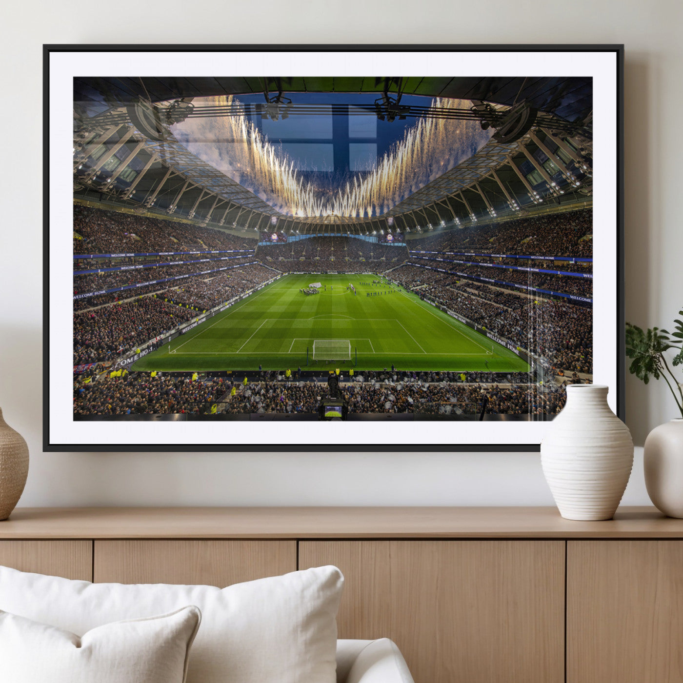 MGC-FP-36x24 - Tottenham Hotspur Football Team Print - London Tottenham Hotspur Stadium Wall Art Canvas Print