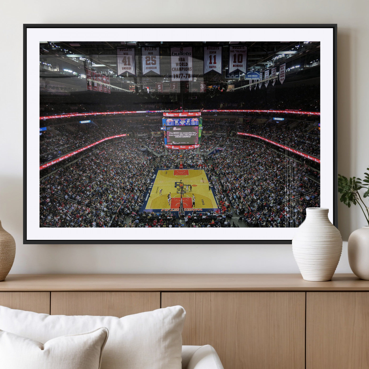 MGC-FP-36x24 - Capital One Arena Stadium Wall Art | Canvas Print | Ready to Hang | Washington D.C. Sports Decor