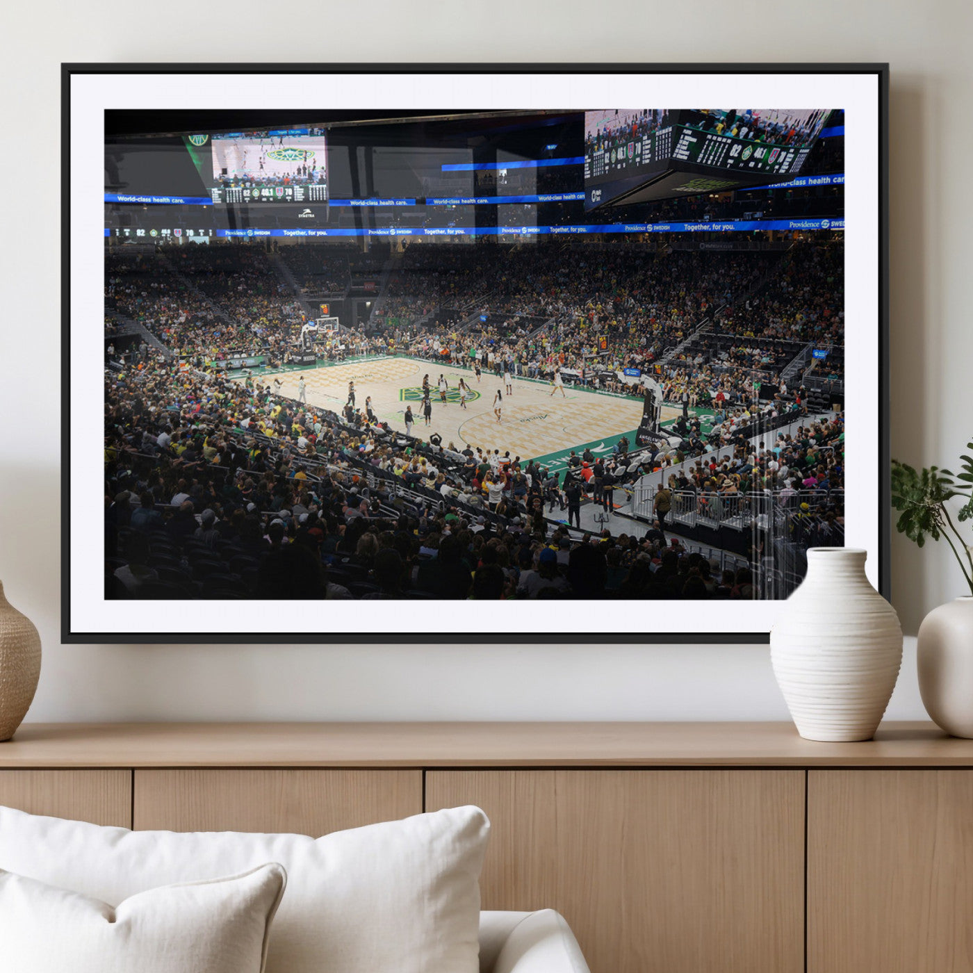 MGC-FP-36x24 - Climate Pledge Arena | Washington Seattle Kraken Hockey Stadium Wall Art | Canvas Print | Ready to