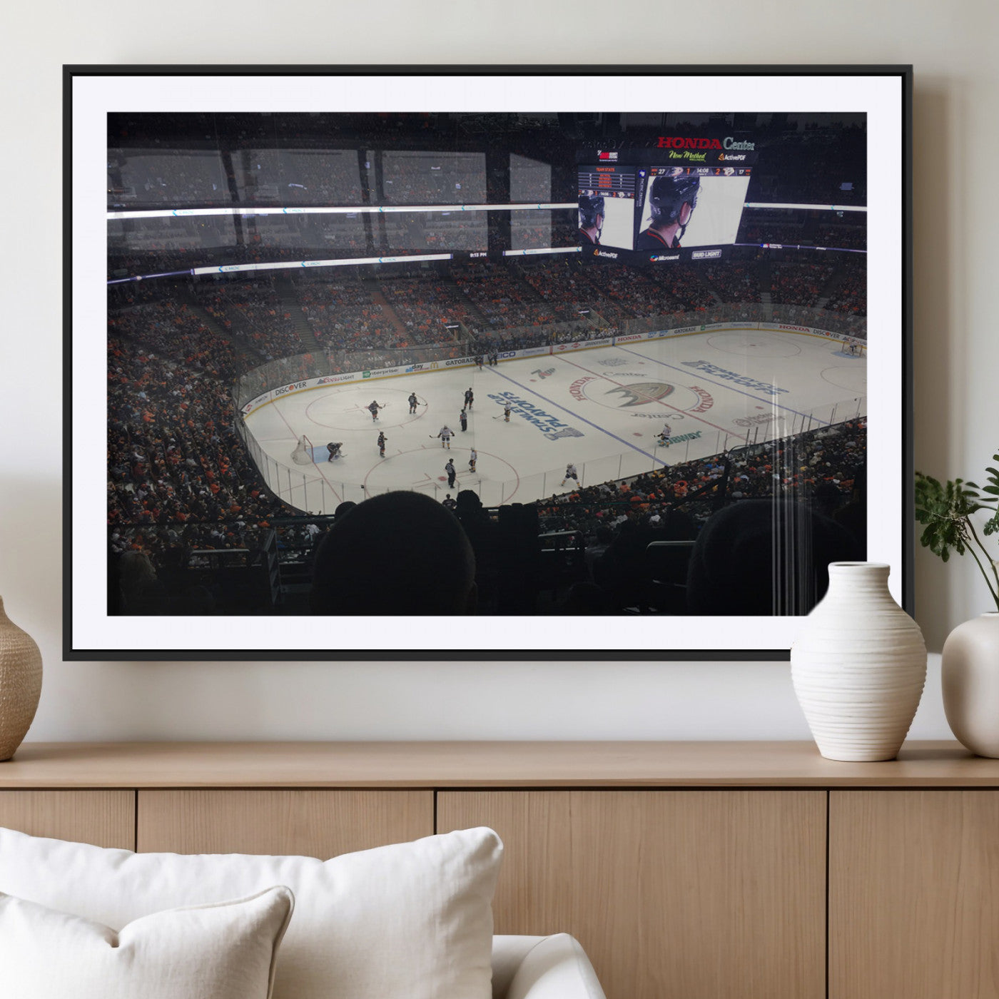 MGC-FP-36x24 - Honda Center California Anaheim Ducks Hockey Stadium Wall Art, Honda Center California Stadium Wall