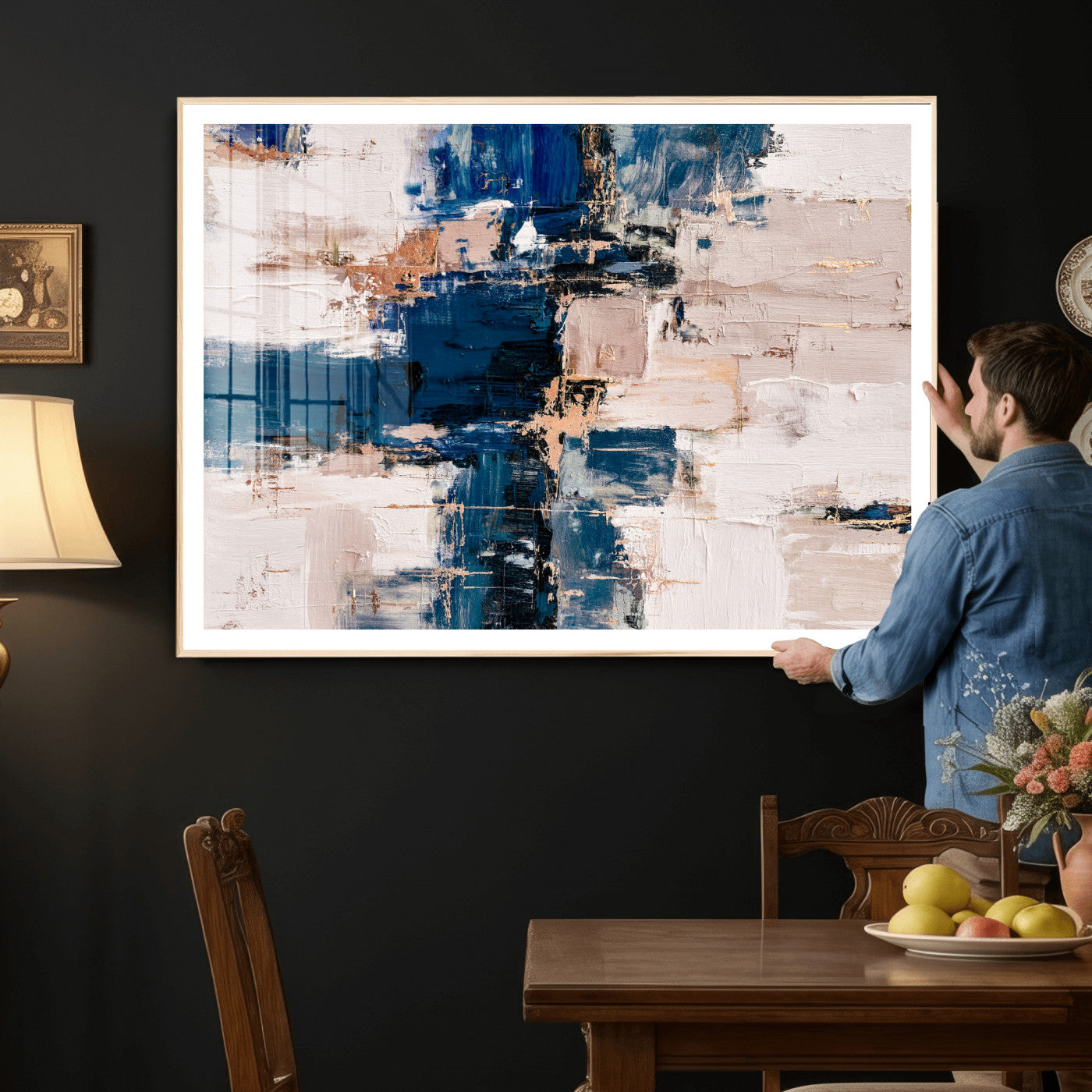 67375610-MGV-CV-36X24 - Abstract Wall Art Canvas Print
