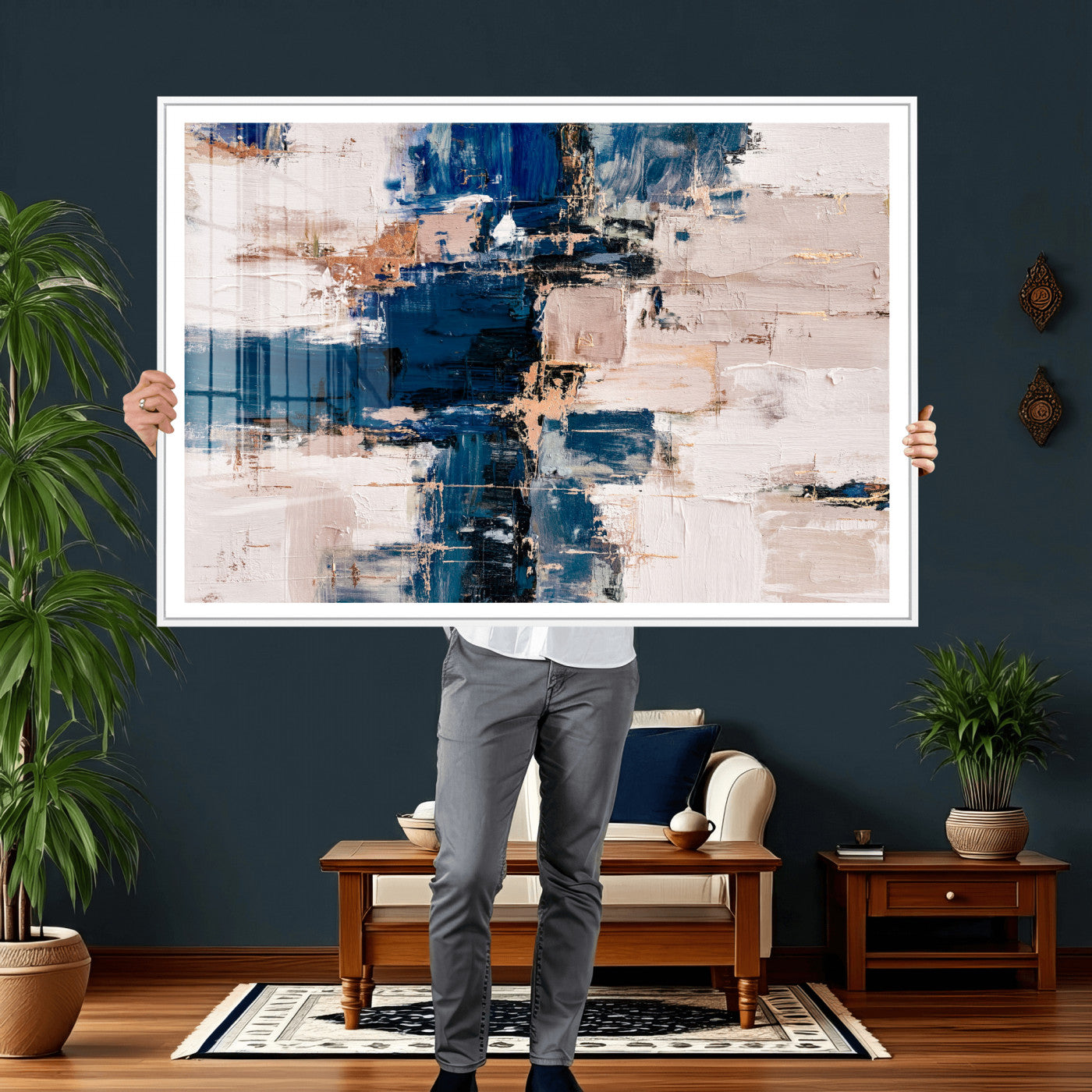 67375610-MGV-CV-36X24 - Abstract Wall Art Canvas Print