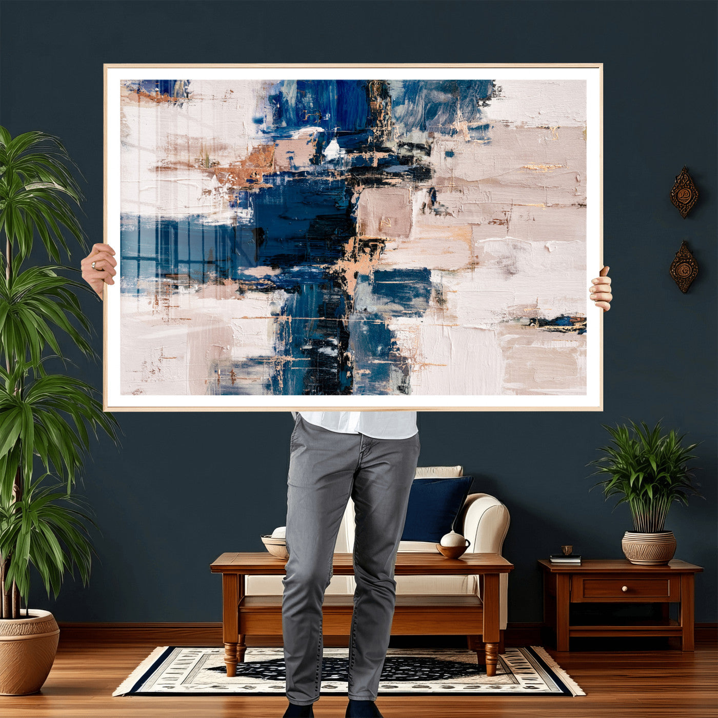 67375610-MGV-CV-36X24 - Abstract Wall Art Canvas Print