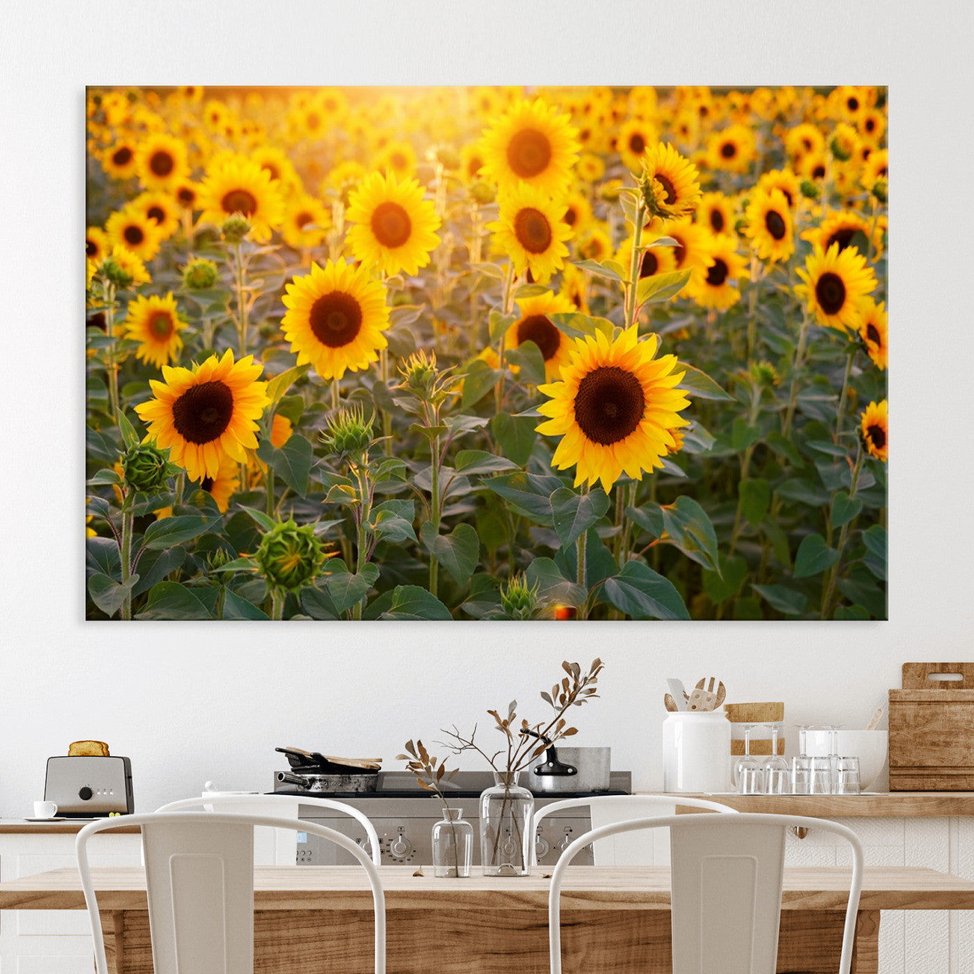 53685-MGV-CV-36X24-Sunflower Sunshine Wall Art Canvas Print
