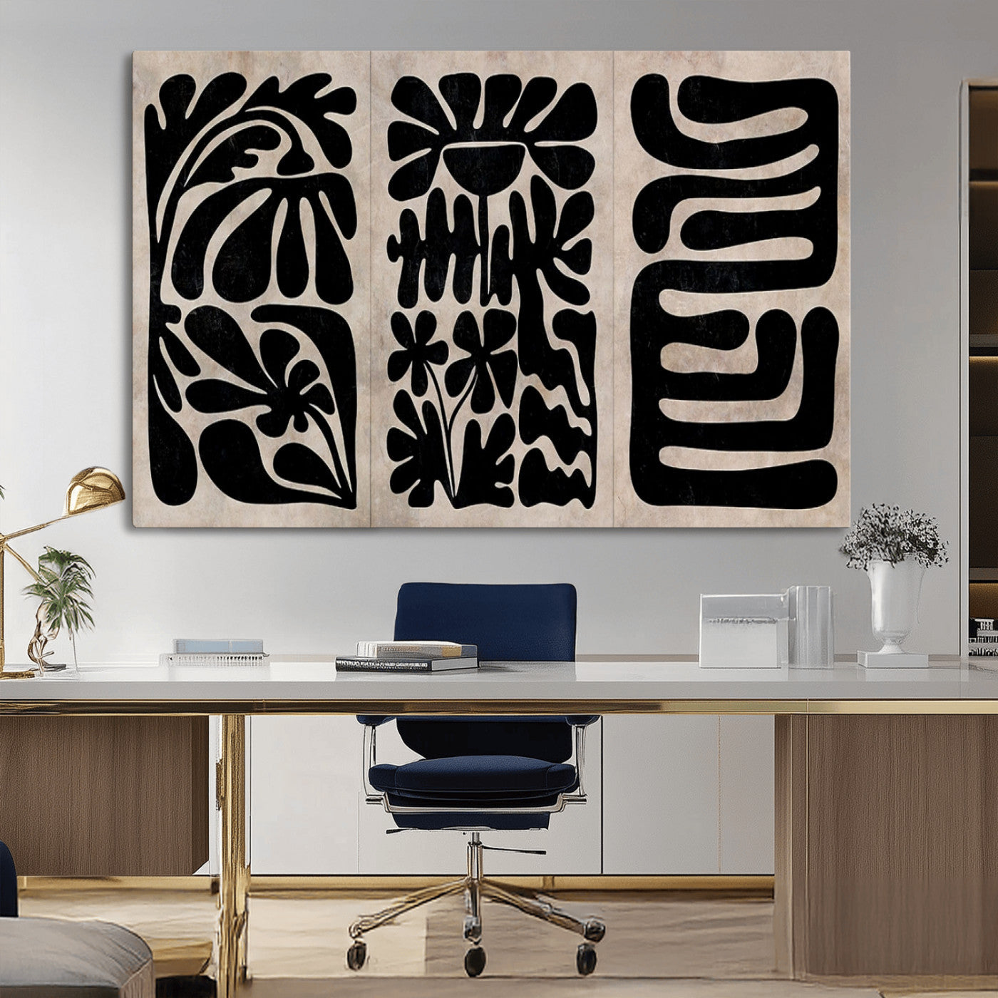 MGV-CV-36X24 - Canvas Print Wall Art Abstract Illustrs Art Boho