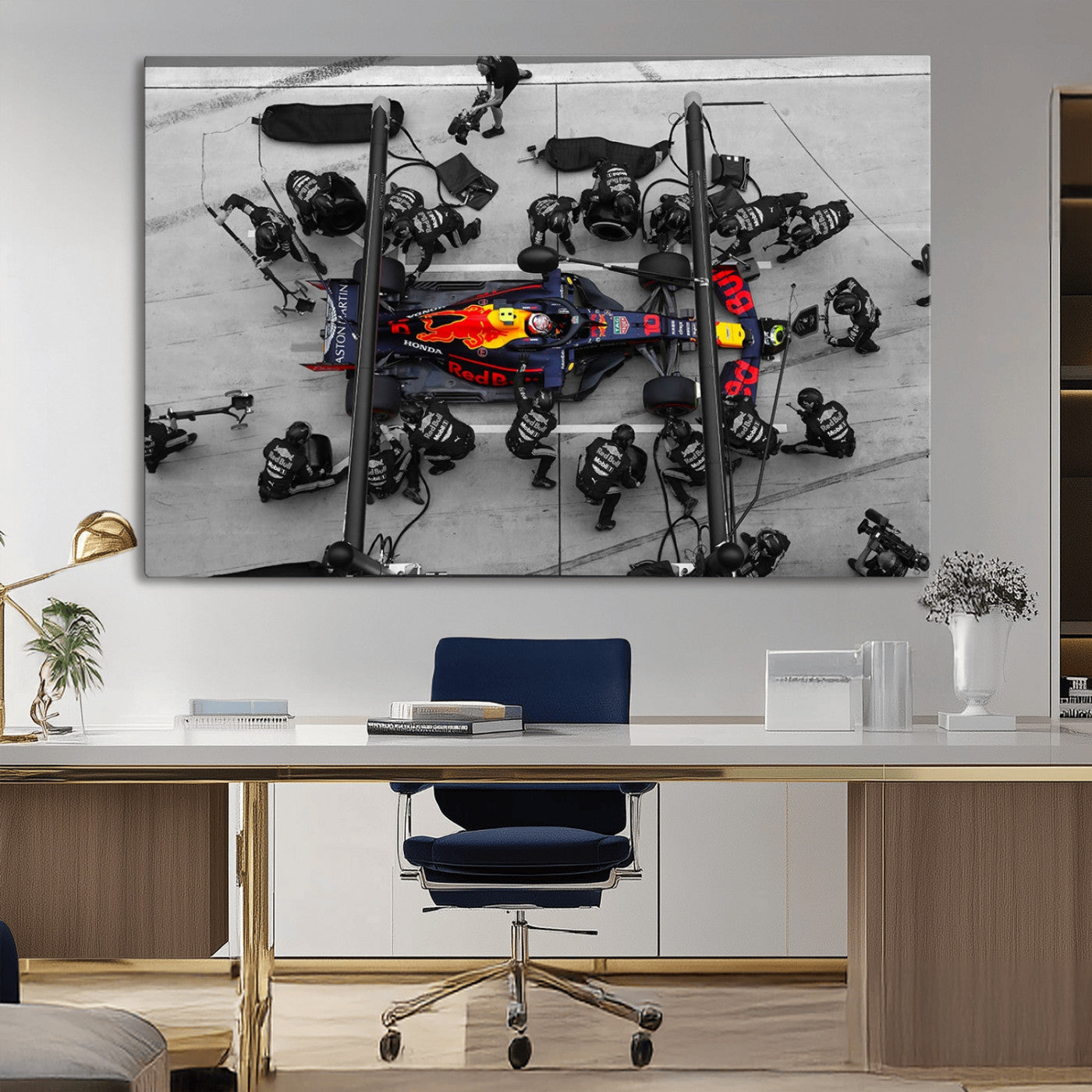 MGV-CV-36X24 - RedBull Formula 1 Canvas Wall Art Print