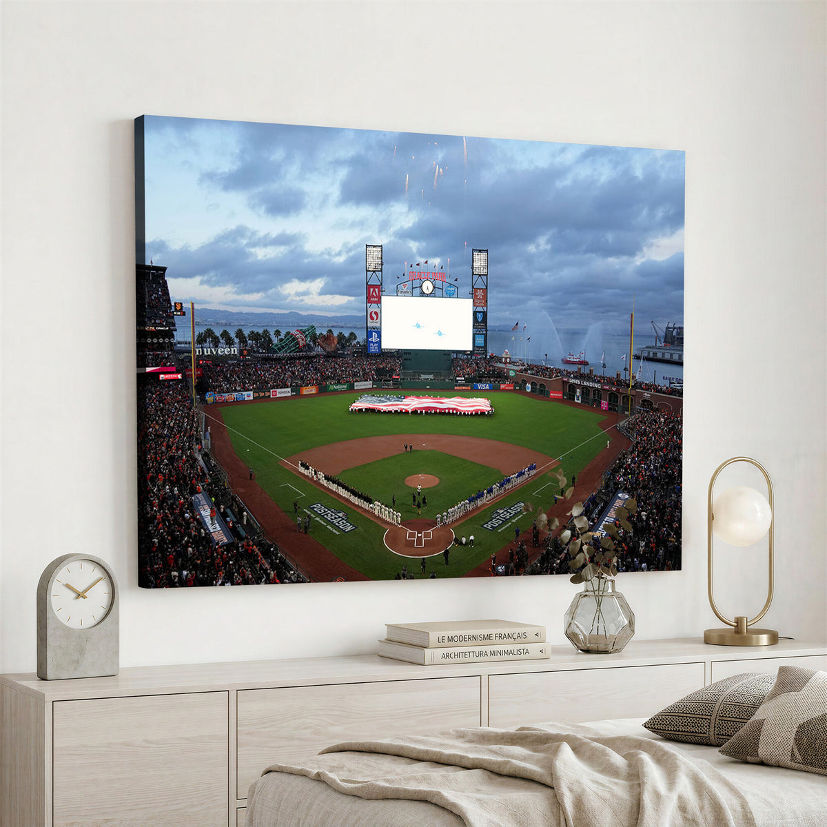 44631-MGV-CV-36X24 - Oracle Park San Francisco Giants Wall Art | Oracle Park Stadium Canvas Print