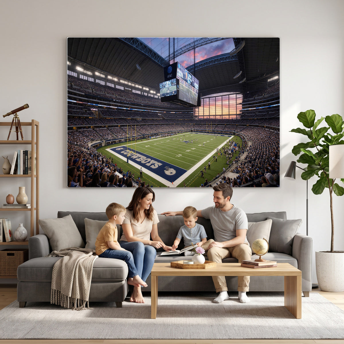 32321096-MGV-CV-36X24 - Stadium Wall Art Canvas Print