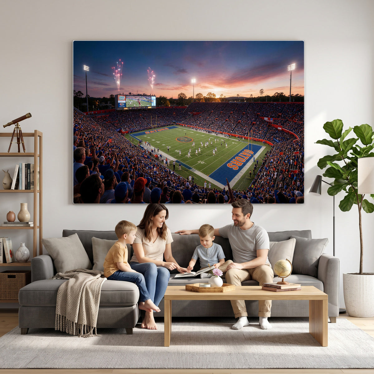 42817292-MGV-CV-36X24 - Stadium Wall Art Canvas Print