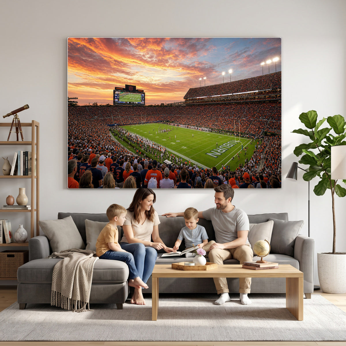 28631591-MGV-CV-36X24 - Stadium Wall Art Canvas Print