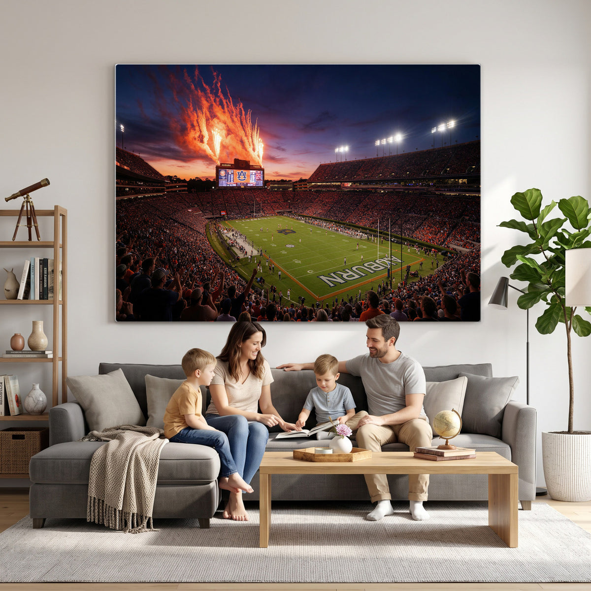 30686080-MGV-CV-36X24 - Stadium Wall Art Canvas Print