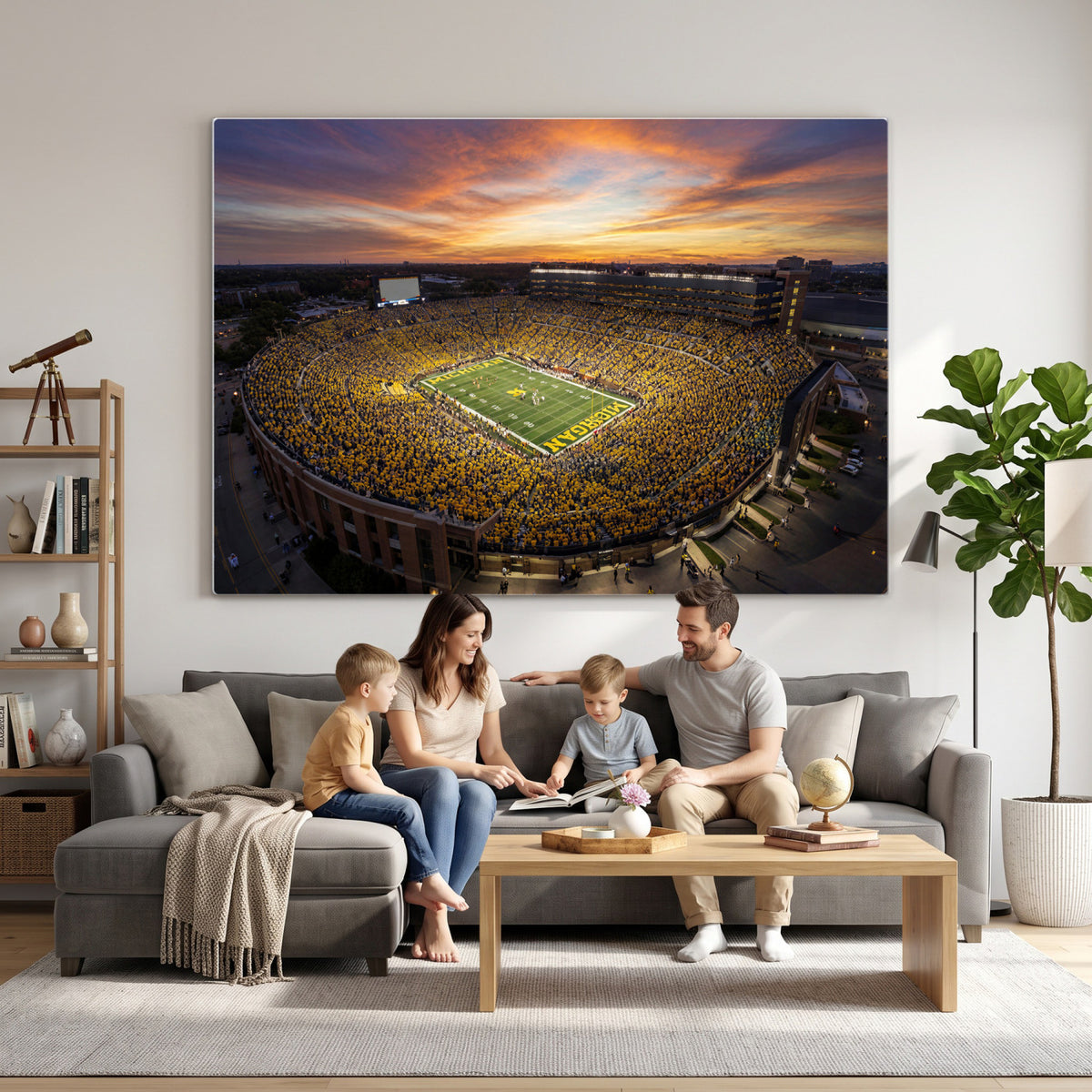 64902586-MGV-CV-36X24 - Stadium Wall Art Canvas Print
