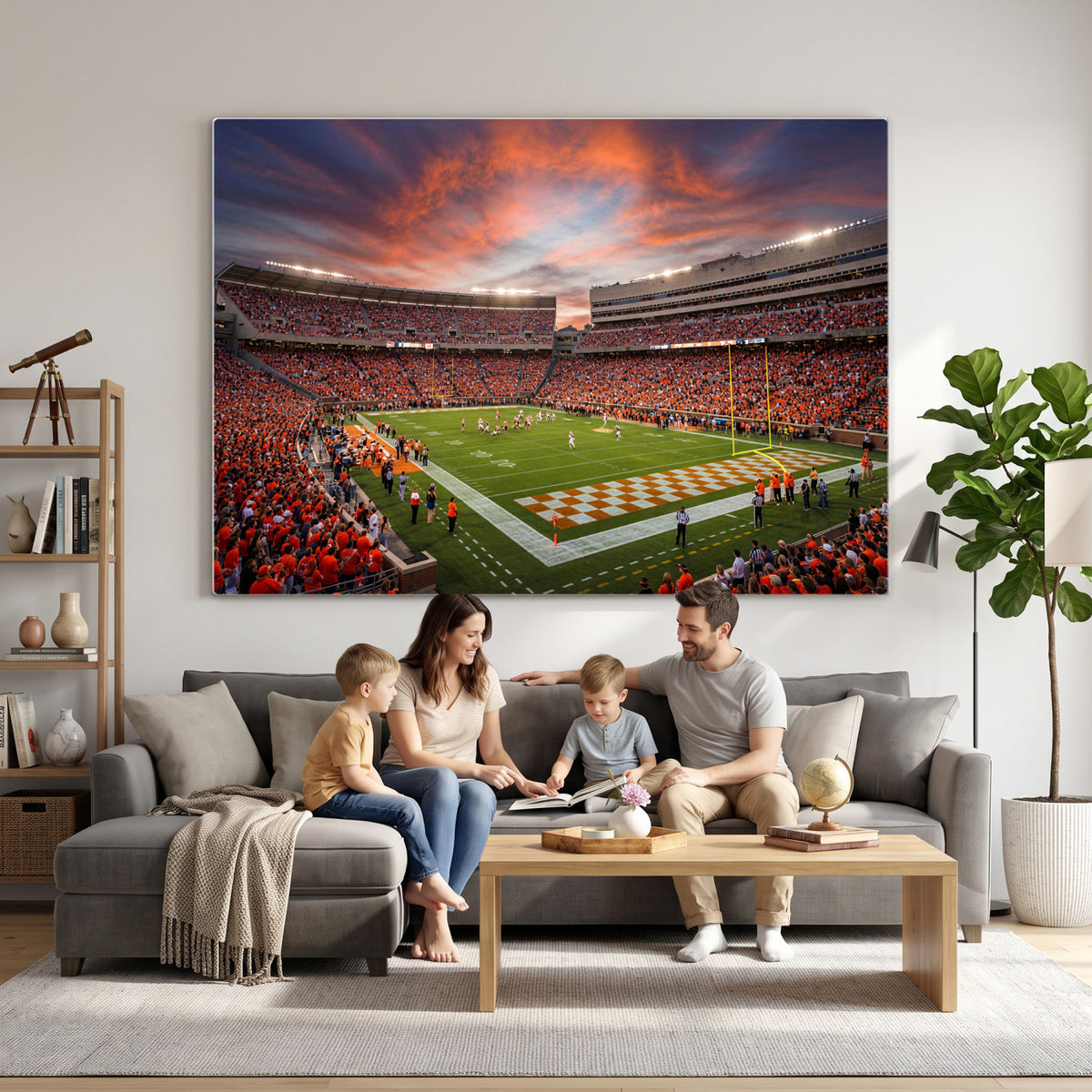 67648335-MGV-CV-36X24 - Stadium Wall Art Canvas Print