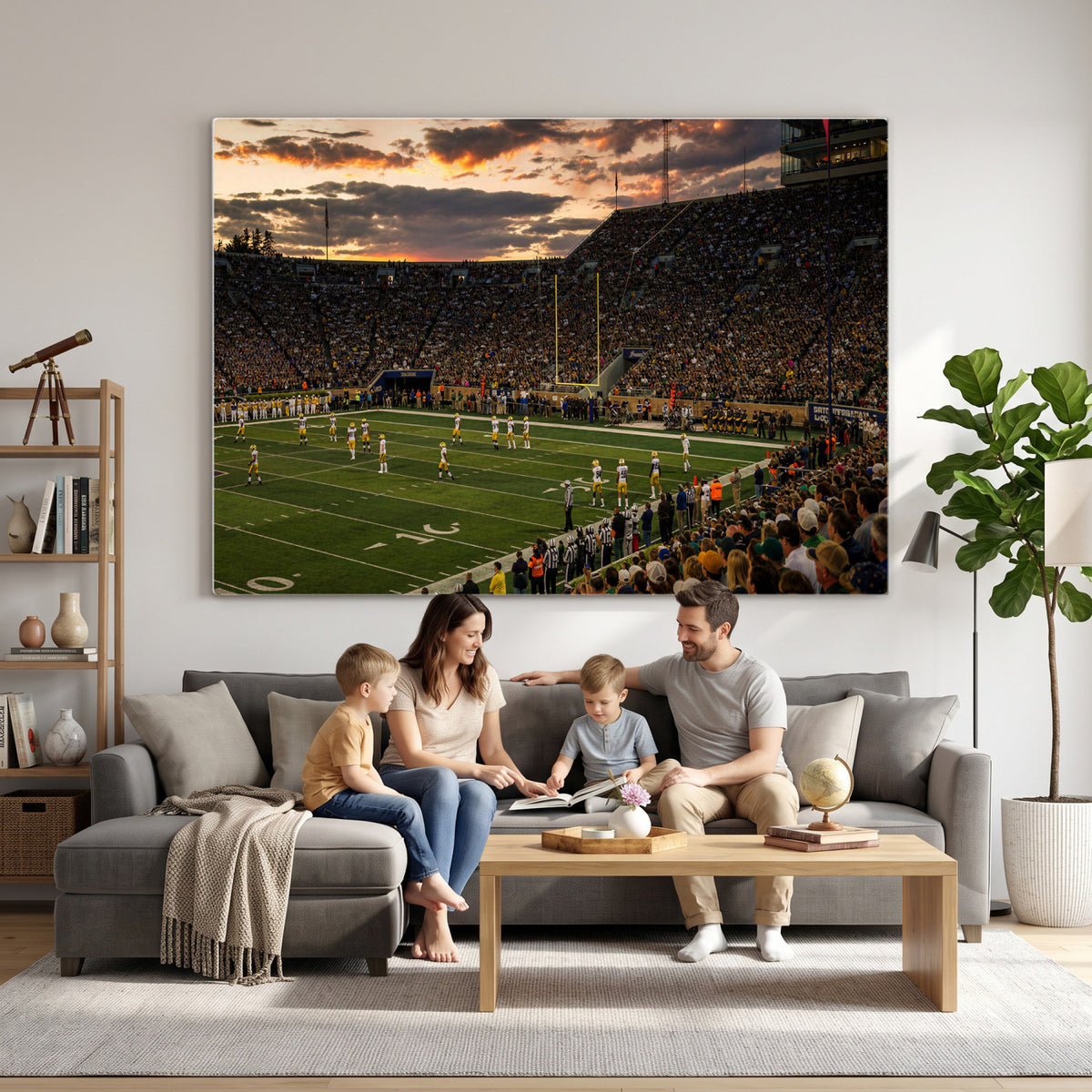 17703678-MGV-CV-36X24 - Stadium Wall Art Canvas Print