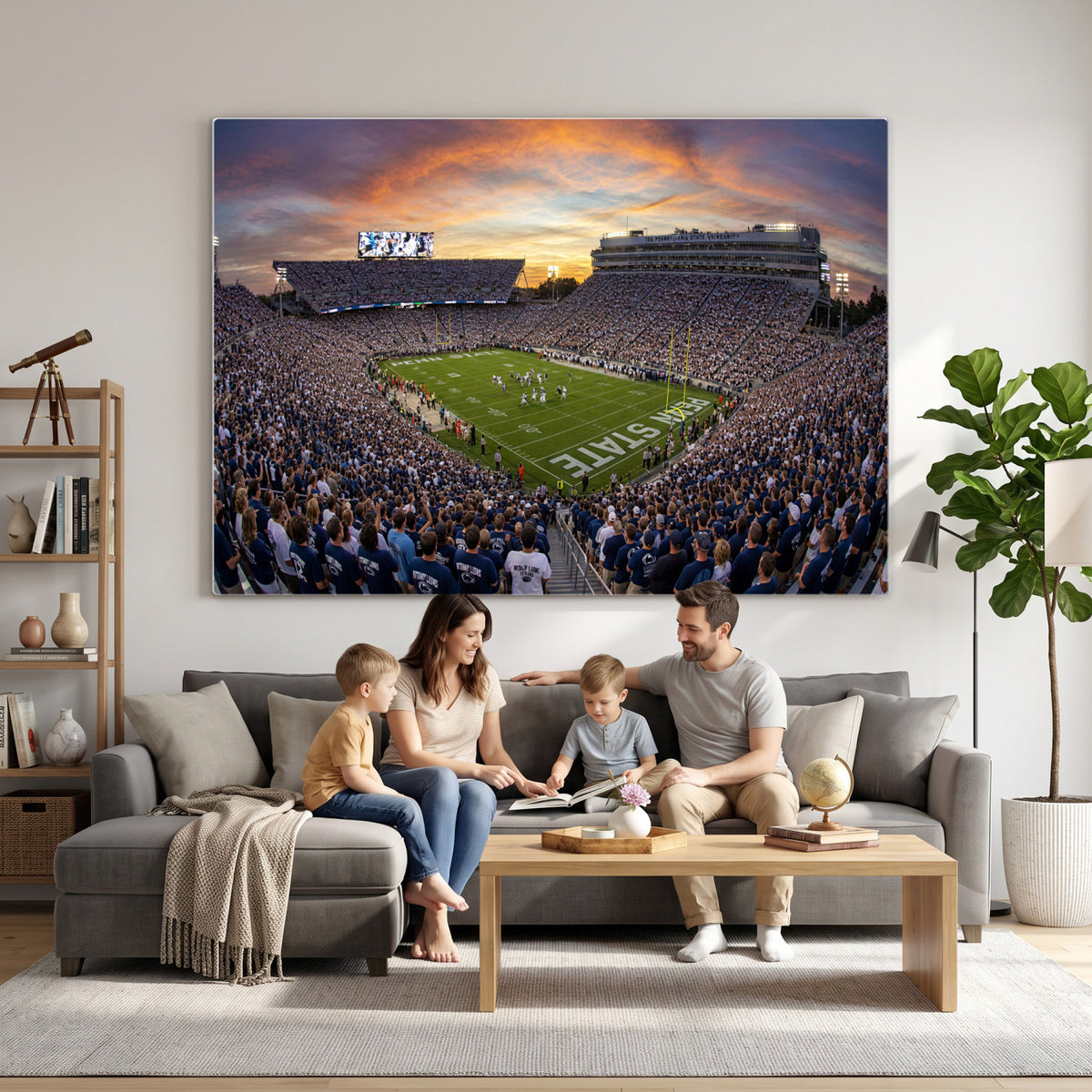 29008668-MGV-CV-36X24 - Stadium Wall Art Canvas Print