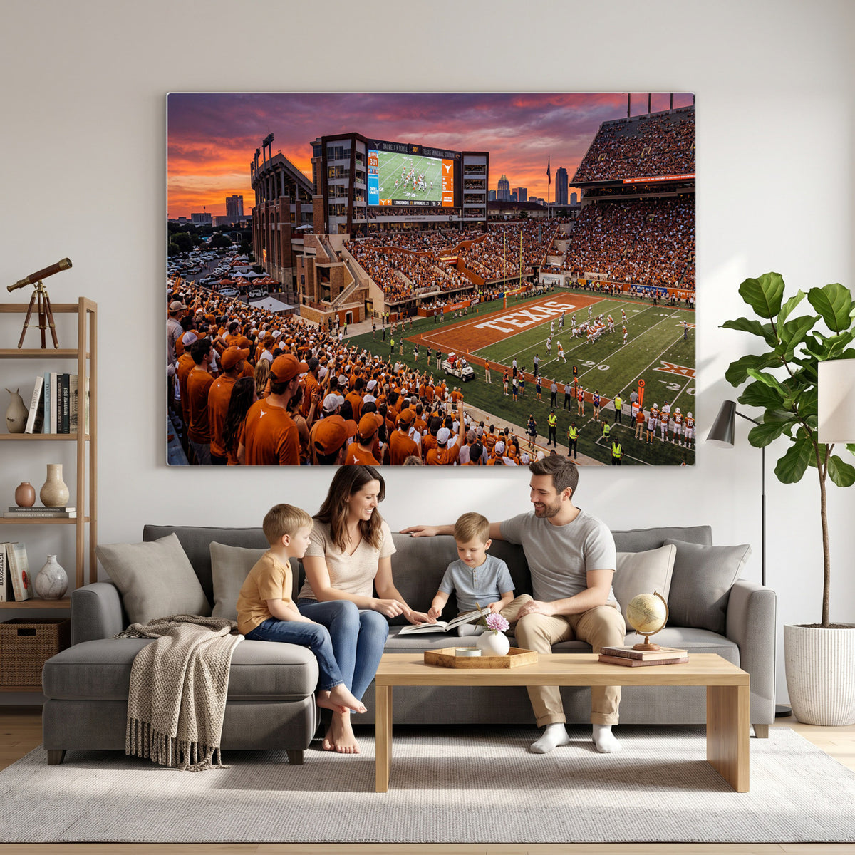 23743181-MGV-CV-36X24 - Stadium Wall Art Canvas Print
