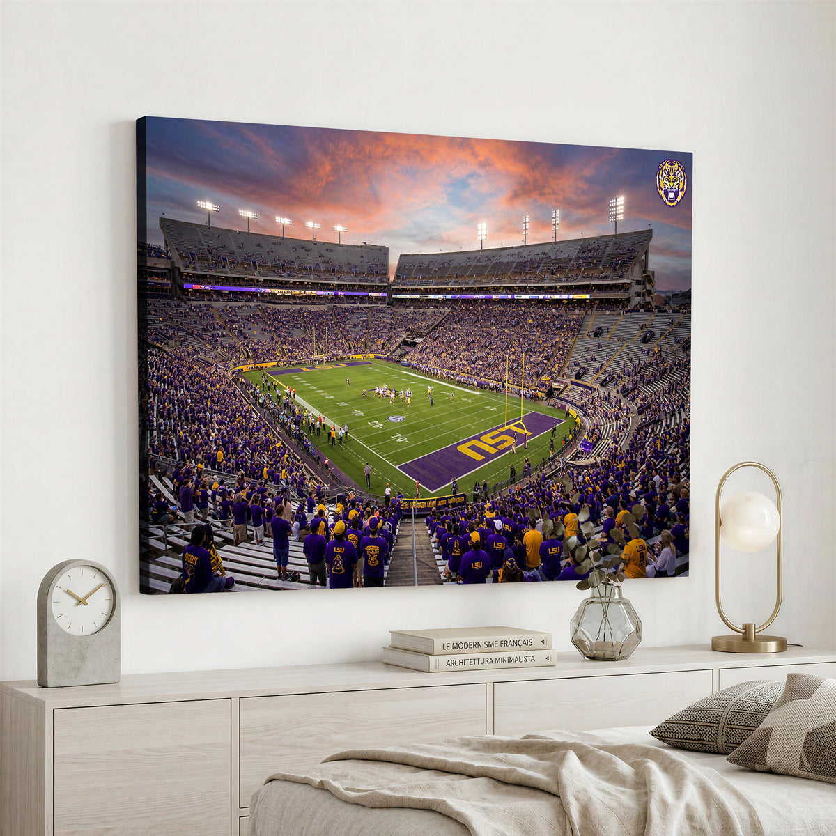 20281385-MGV-CV-36X24 - Stadium Wall Art Canvas Print