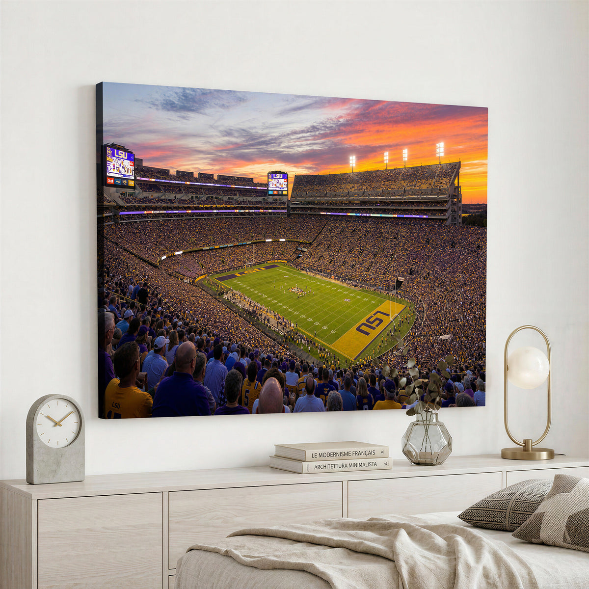 91303167-MGV-CV-36X24 - Stadium Wall Art Canvas Print