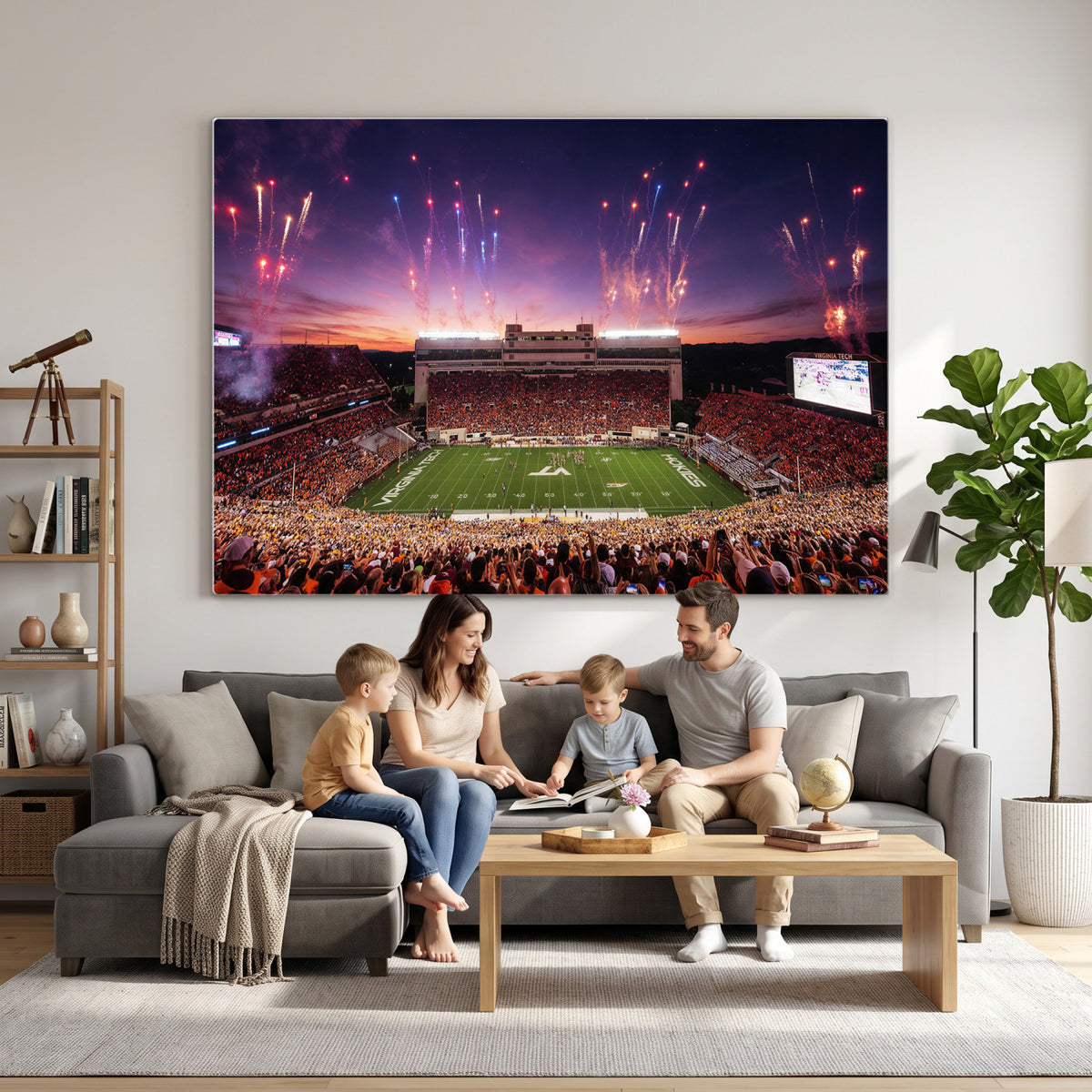 57314829-MGV-CV-36X24 - Stadium Wall Art Canvas Print