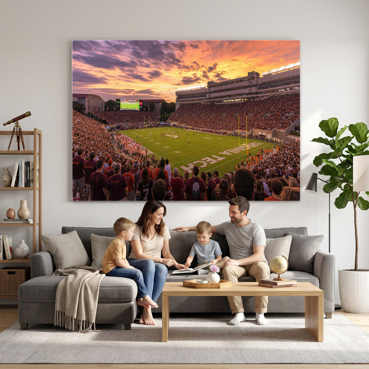 20221405-MGV-CV-36X24 - Stadium Wall Art Canvas Print