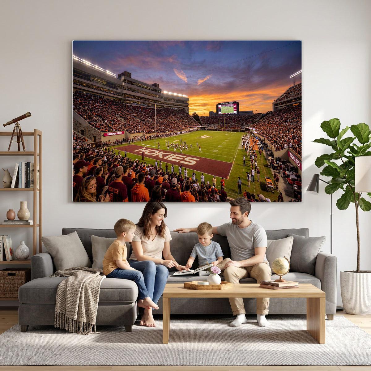 87141841-MGV-CV-36X24 - Stadium Wall Art Canvas Print