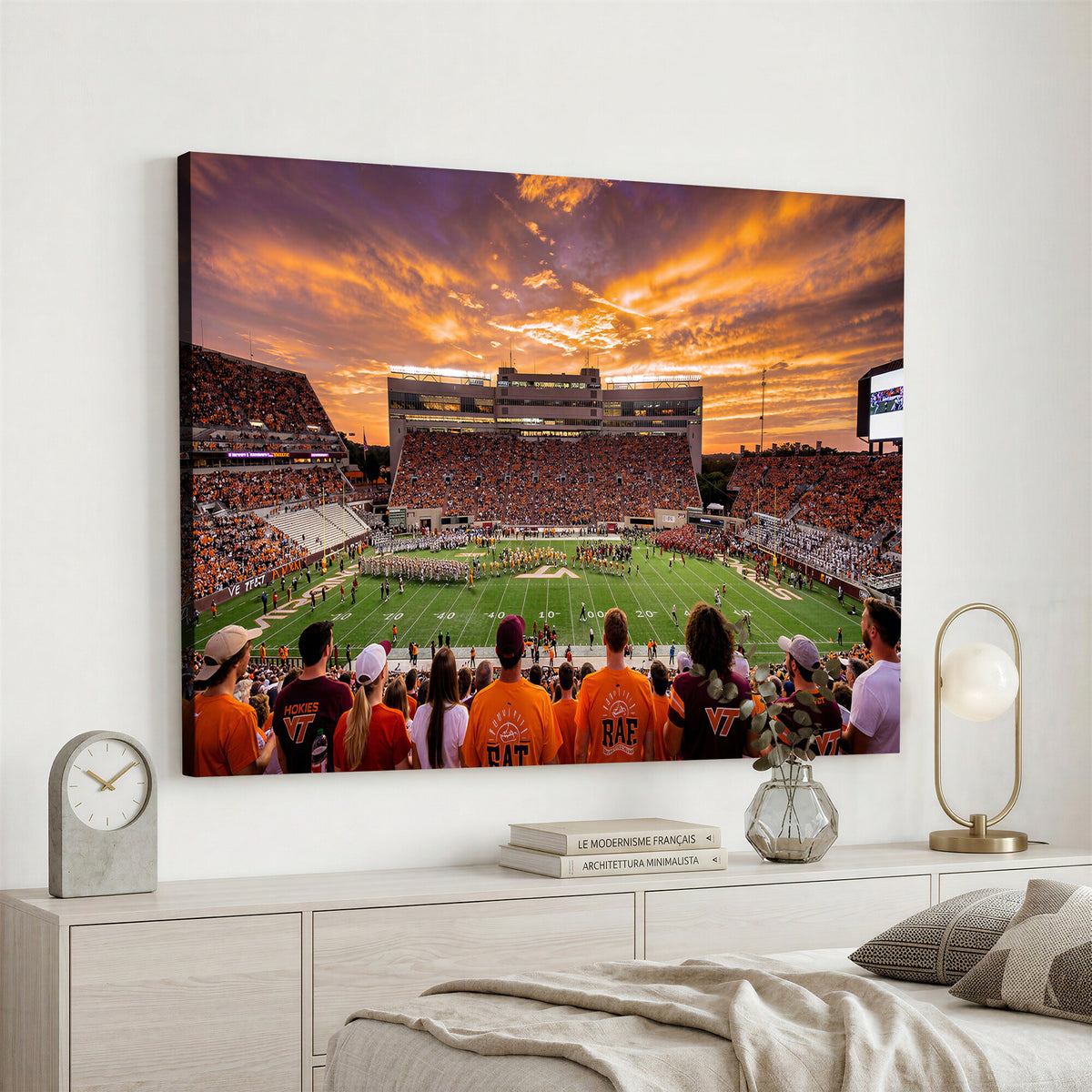25873880-MGV-CV-36X24 - Stadium Wall Art Canvas Print