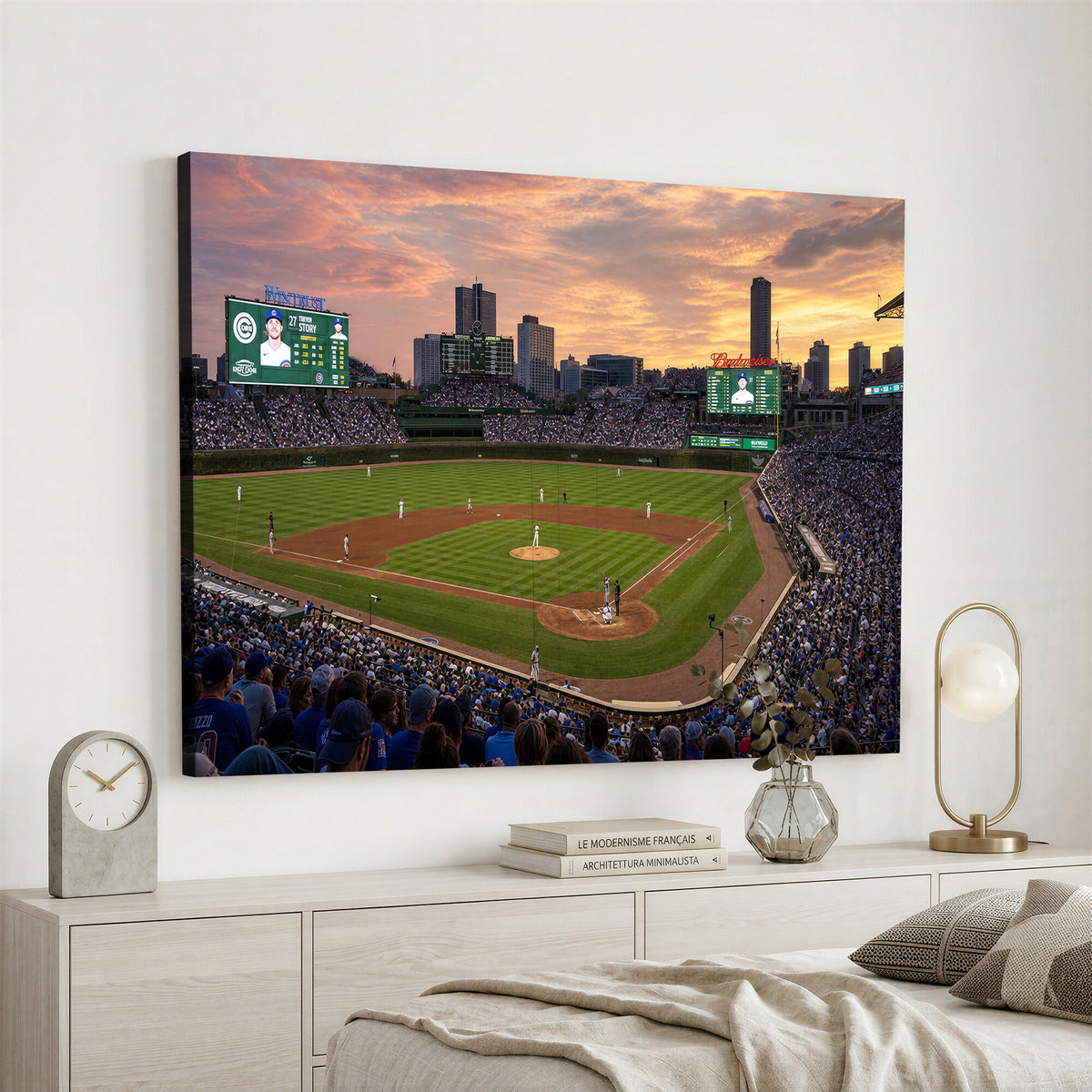 41641466-MGV-CV-36X24 - Stadium Wall Art Canvas Print
