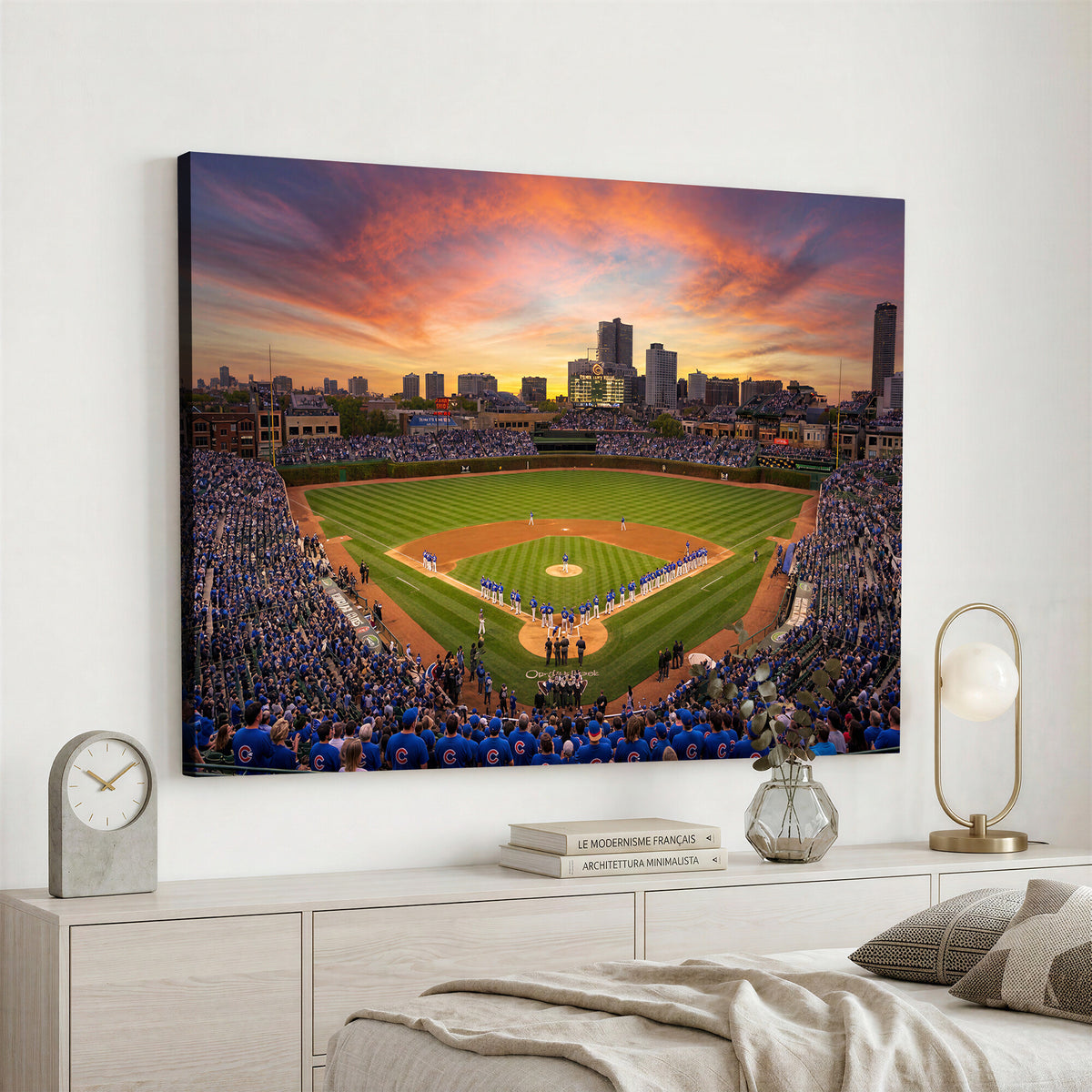 42812246-MGV-CV-36X24 - Stadium Wall Art Canvas Print