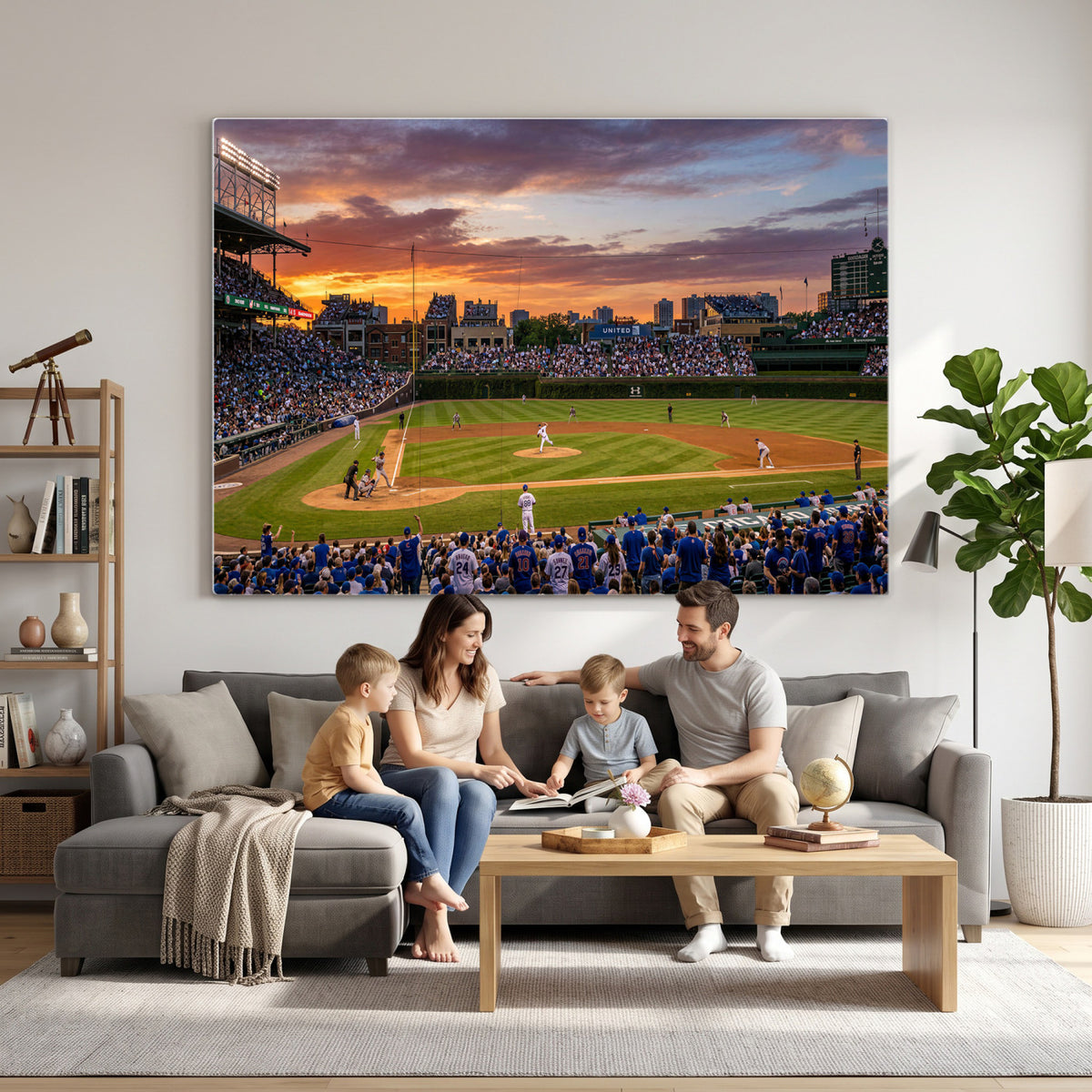 71103551-MGV-CV-36X24 - Stadium Wall Art Canvas Print