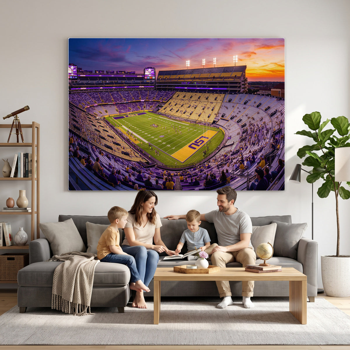 21378512-MGV-CV-36X24 - Stadium Wall Art Canvas Print