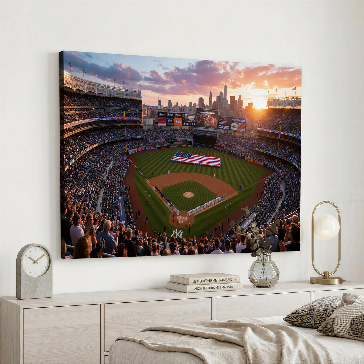 43632742-MGV-CV-36X24 - Stadium Wall Art Canvas Print