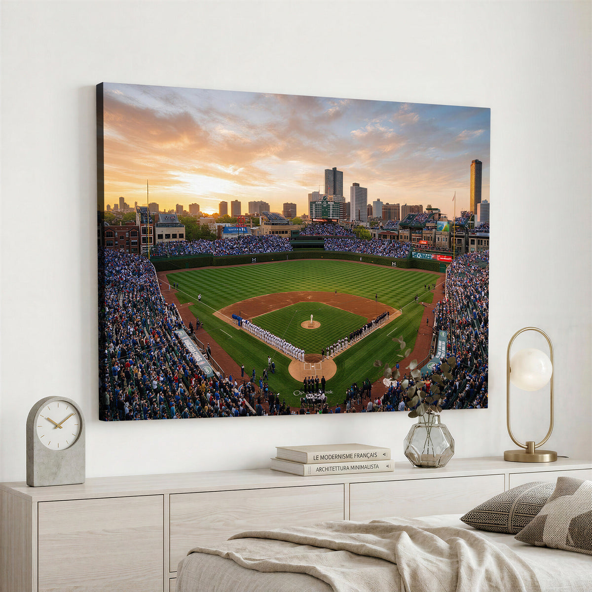 76885212-MGV-CV-36X24 - Stadium Wall Art Canvas Print
