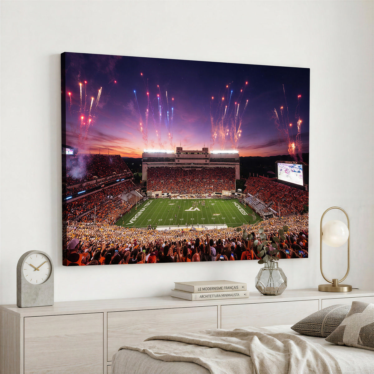 60785214-MGV-CV-36X24 - Stadium Wall Art Canvas Print