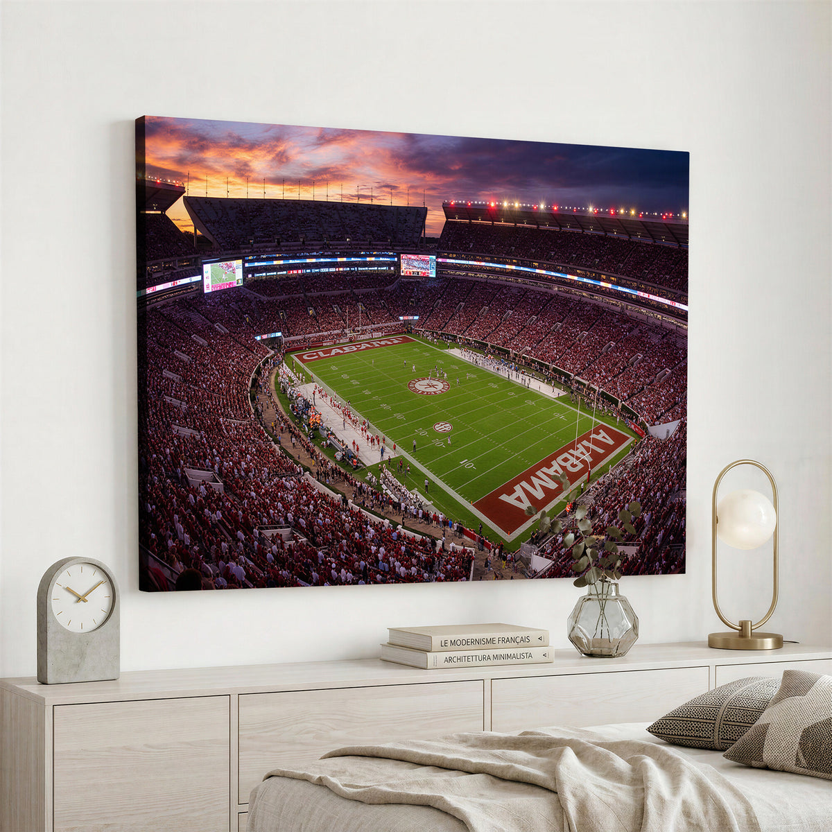 59537492-MGV-CV-36X24 - Stadium Wall Art Canvas Print