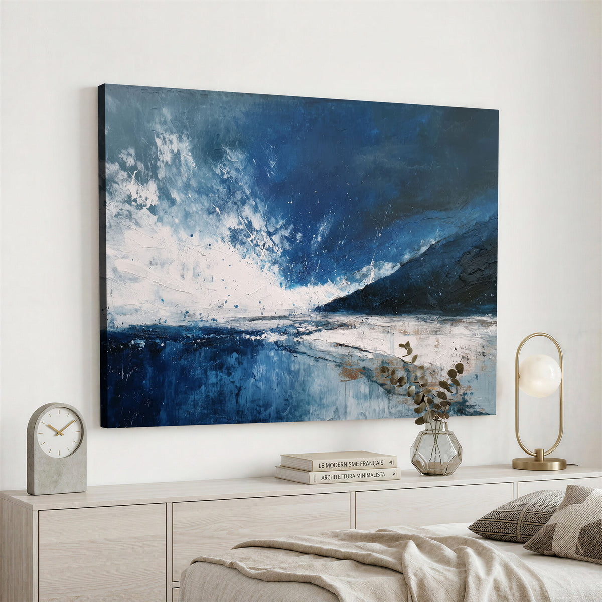 76136620SS-_Poster-30x20 - Extra Large Abstract Wall Art Canvas Print