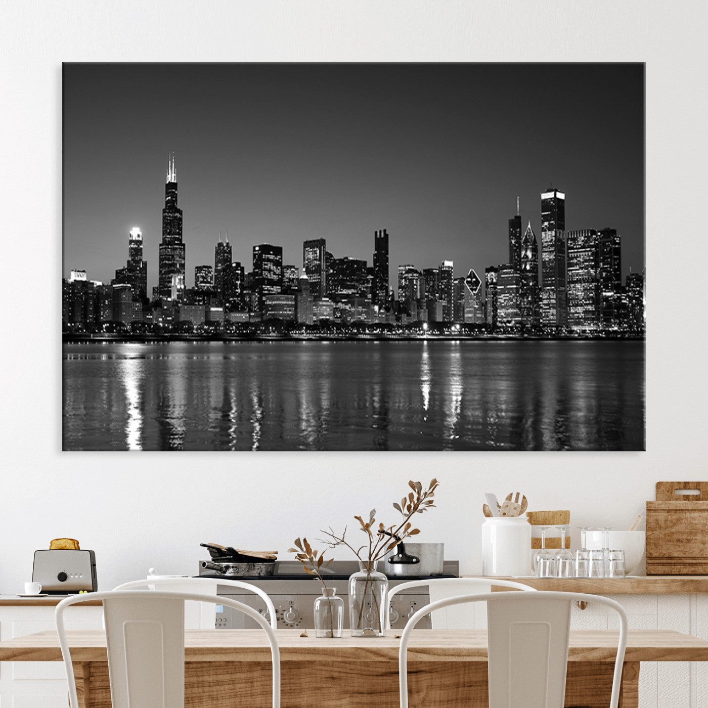 67435-MGV-CV-36X24-Chicago Wall Art Canvas Print
