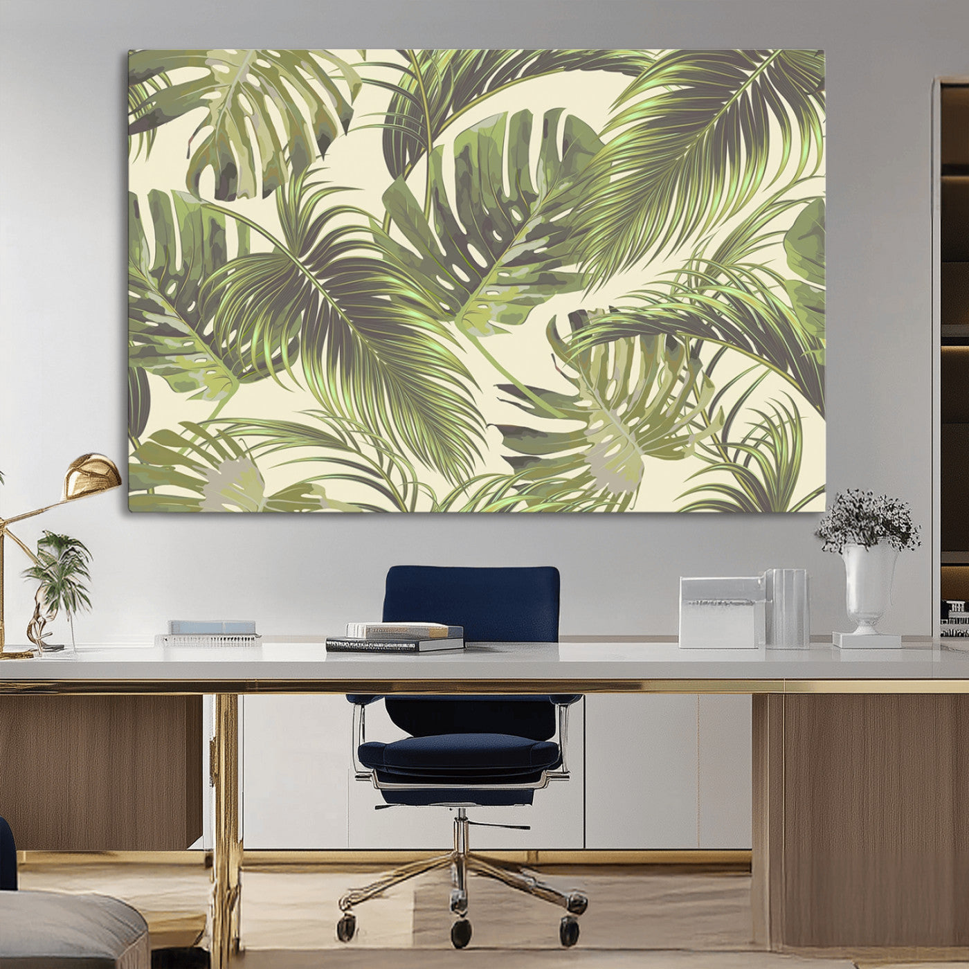 MGV-CV-36X24 - Palm Leaves Canvas Print